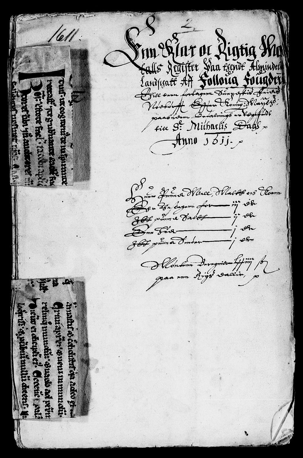 Rentekammeret inntil 1814, Reviderte regnskaper, Lensregnskaper, AV/RA-EA-5023/R/Rb/Rba/L0028: Akershus len, 1610-1612