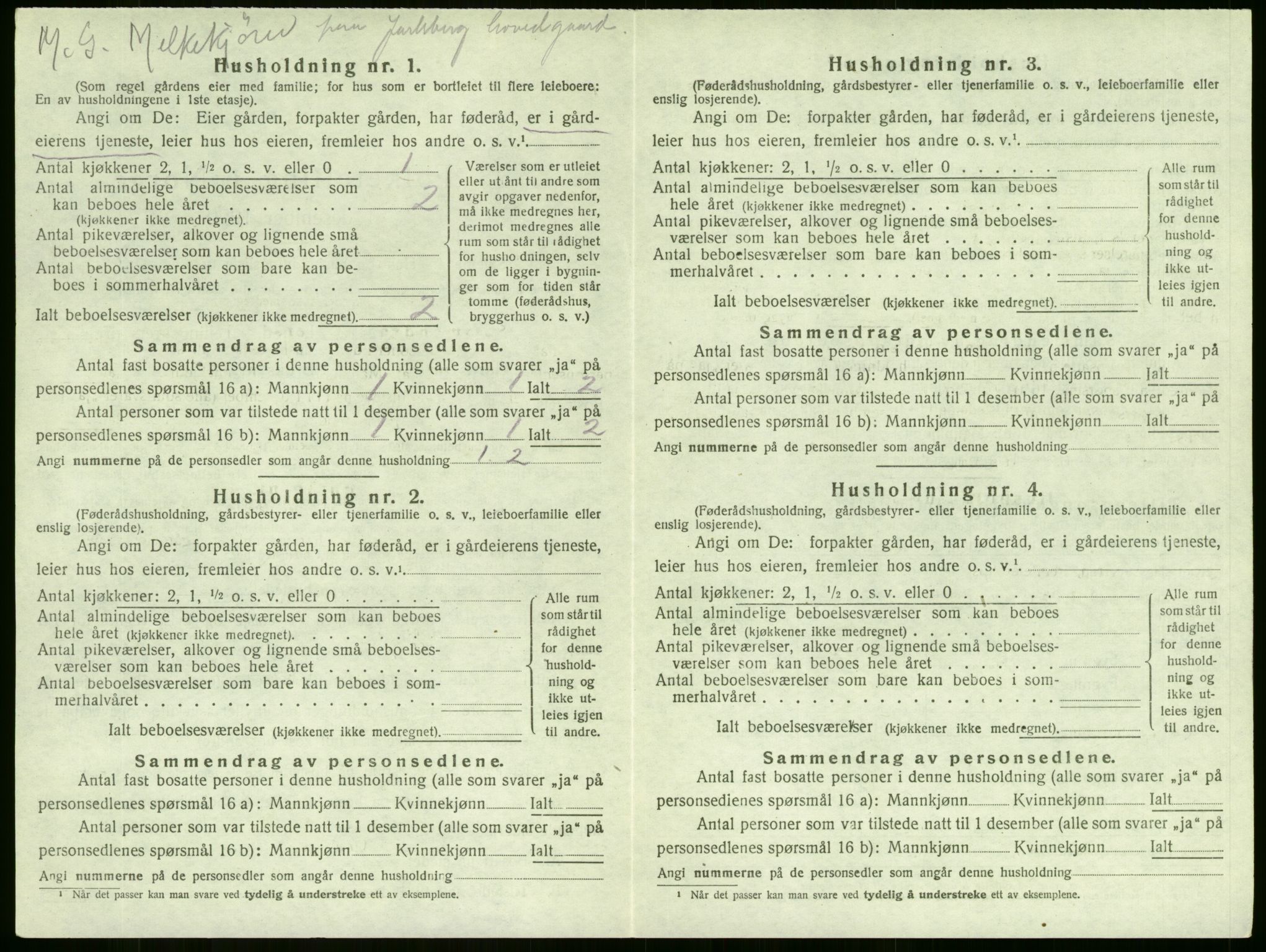 SAKO, Folketelling 1920 for 0721 Sem herred, 1920, s. 719