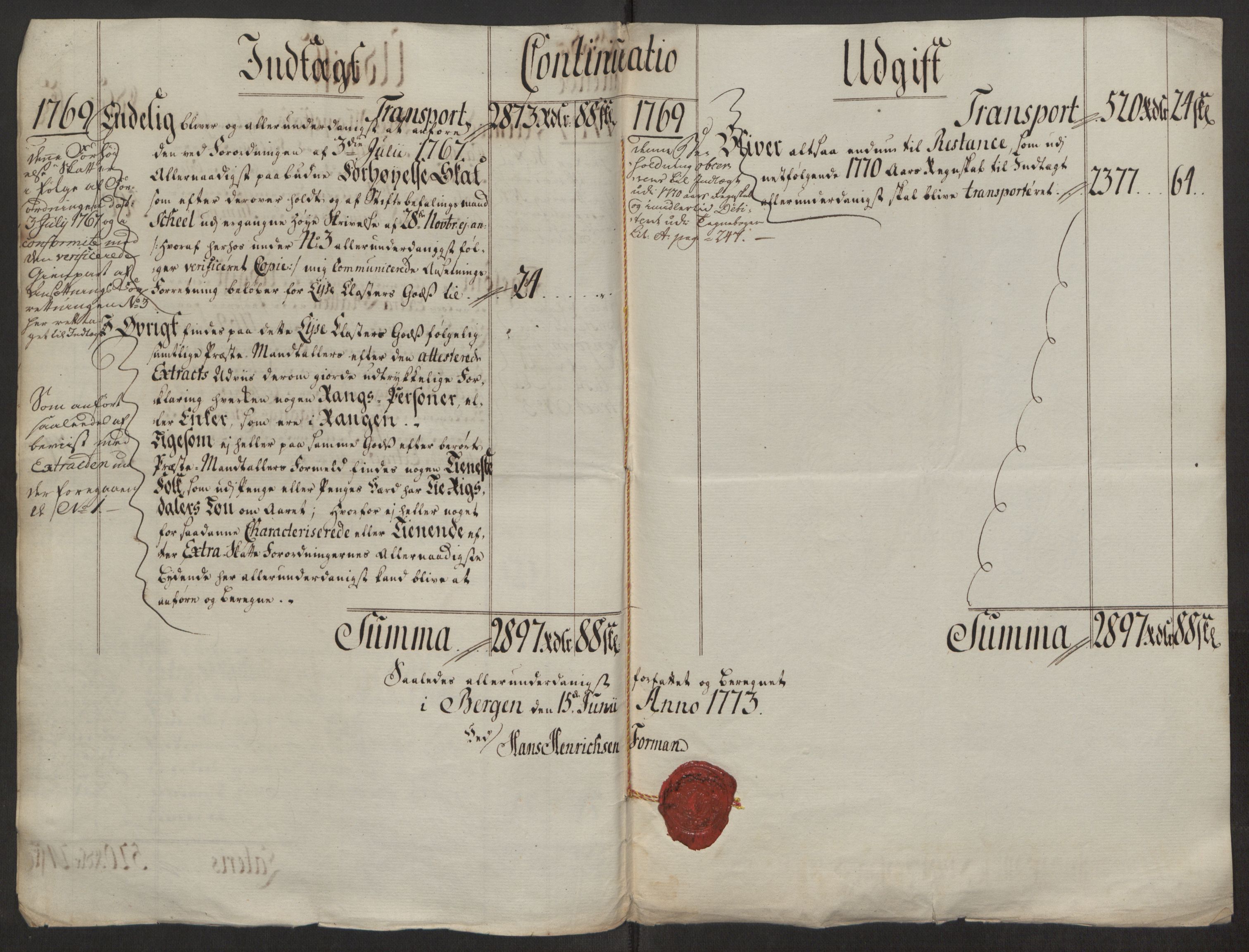 Rentekammeret inntil 1814, Reviderte regnskaper, Fogderegnskap, RA/EA-4092/R50/L3180: Ekstraskatten Lyse kloster, 1762-1783, s. 211