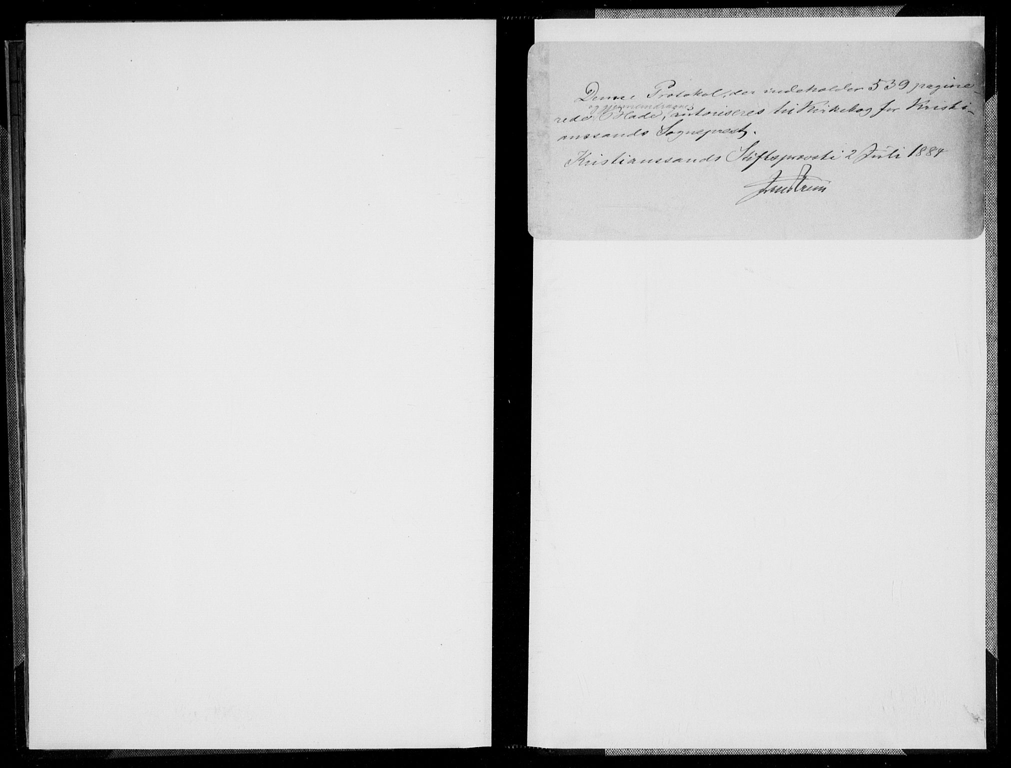 Kristiansand domprosti, AV/SAK-1112-0006/F/Fa/L0017: Ministerialbok nr. A 16B, 1880-1890