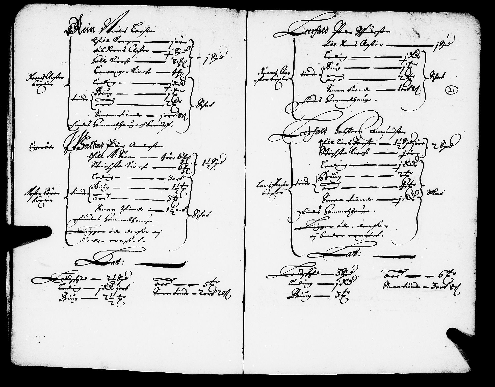 Rentekammeret inntil 1814, Realistisk ordnet avdeling, AV/RA-EA-4070/N/Nb/Nba/L0054: Stjørdal len, 1669, s. 20b-21a