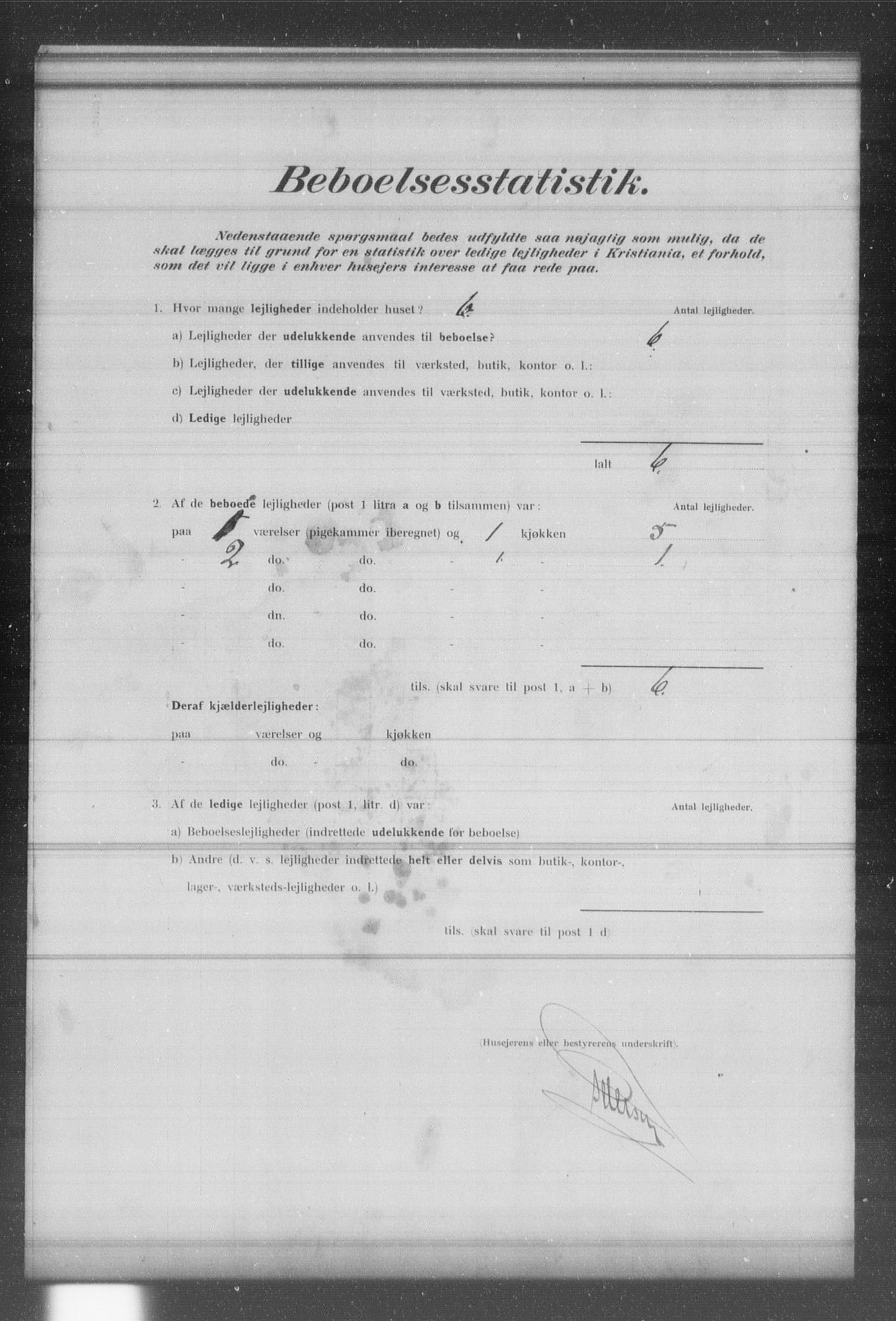 OBA, Kommunal folketelling 31.12.1902 for Kristiania kjøpstad, 1902, s. 14393