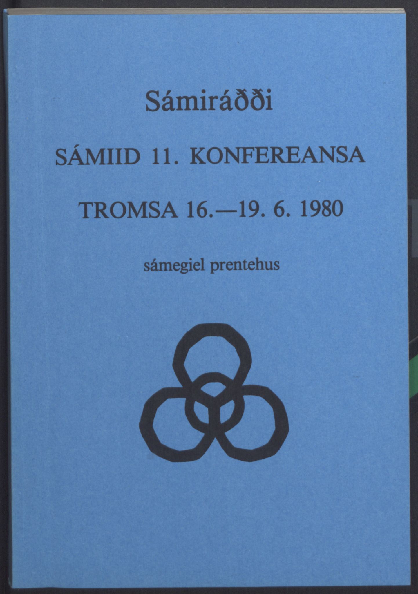 Sámiráđđi / Saami Council, SAMI/PA-1126/X/L0011: Saami Conference XI, 1980