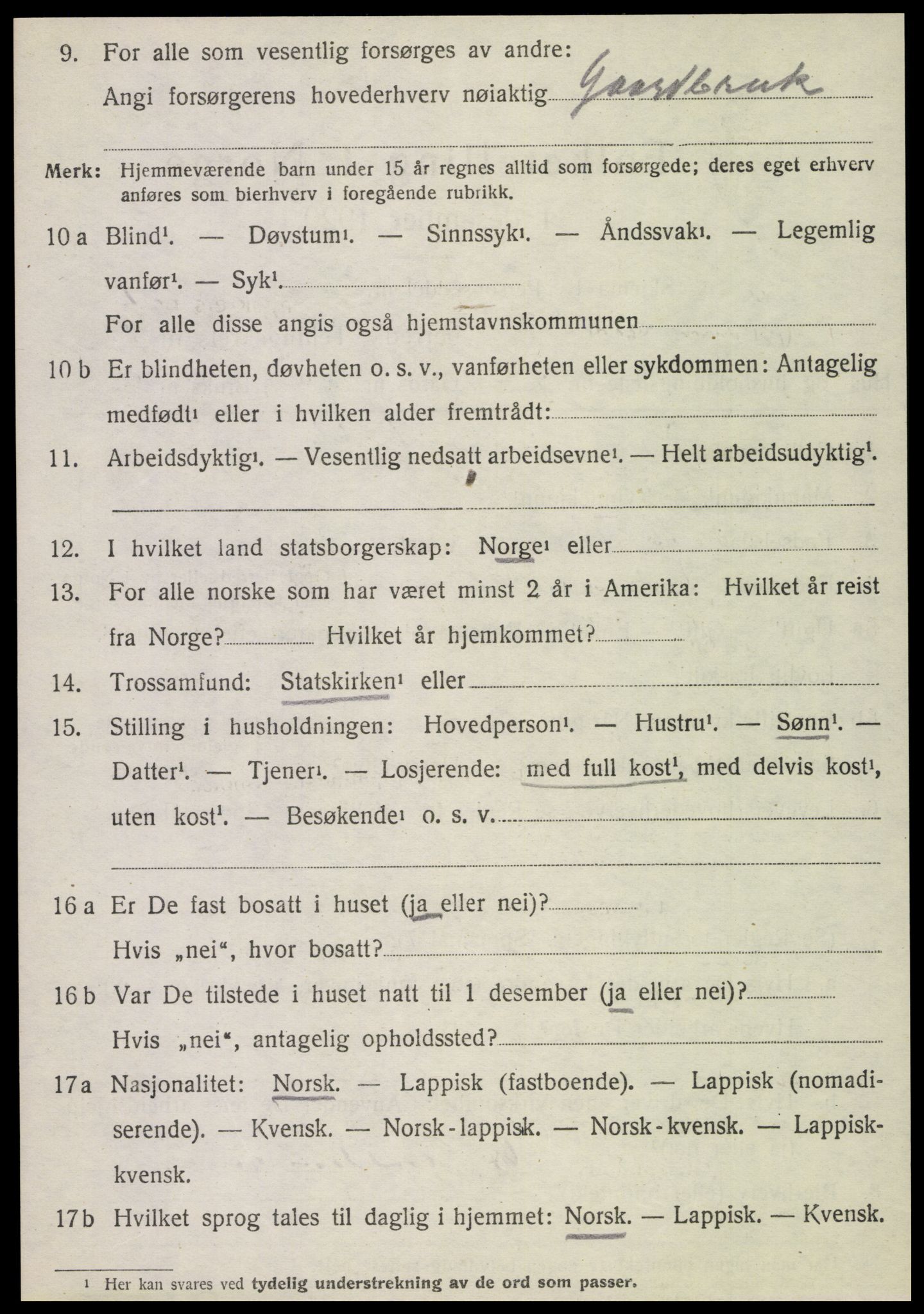 SAT, Folketelling 1920 for 1821 Stamnes herred, 1920, s. 2749