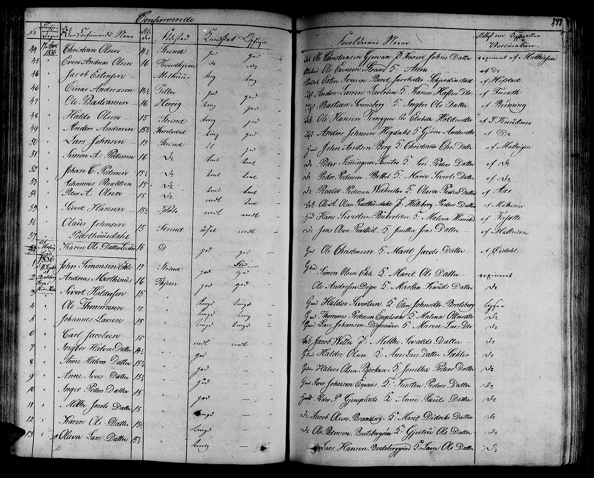 Ministerialprotokoller, klokkerbøker og fødselsregistre - Sør-Trøndelag, SAT/A-1456/606/L0286: Ministerialbok nr. 606A04 /1, 1823-1840, s. 297