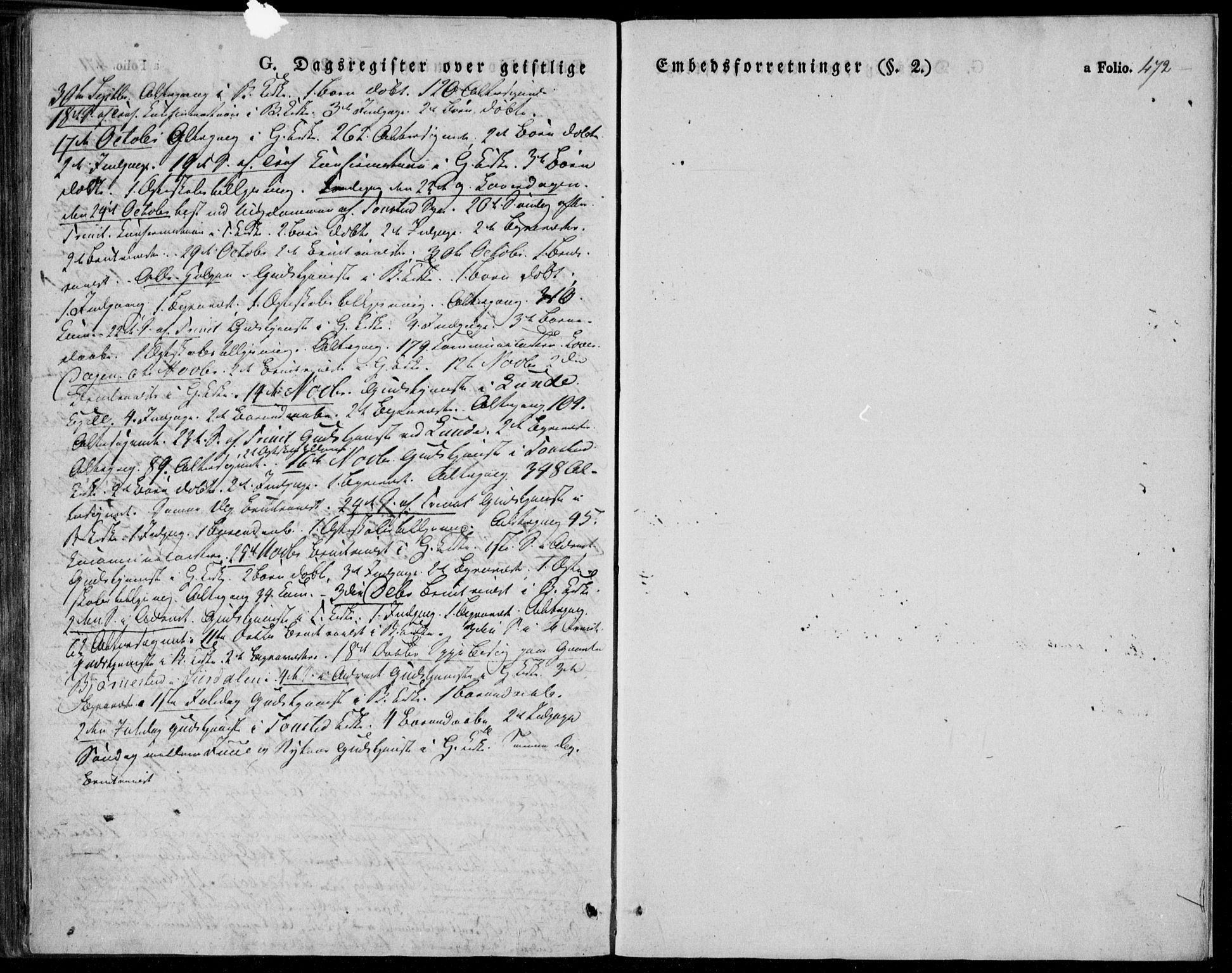 Bakke sokneprestkontor, AV/SAK-1111-0002/F/Fa/Faa/L0004: Ministerialbok nr. A 4, 1834-1846, s. 472