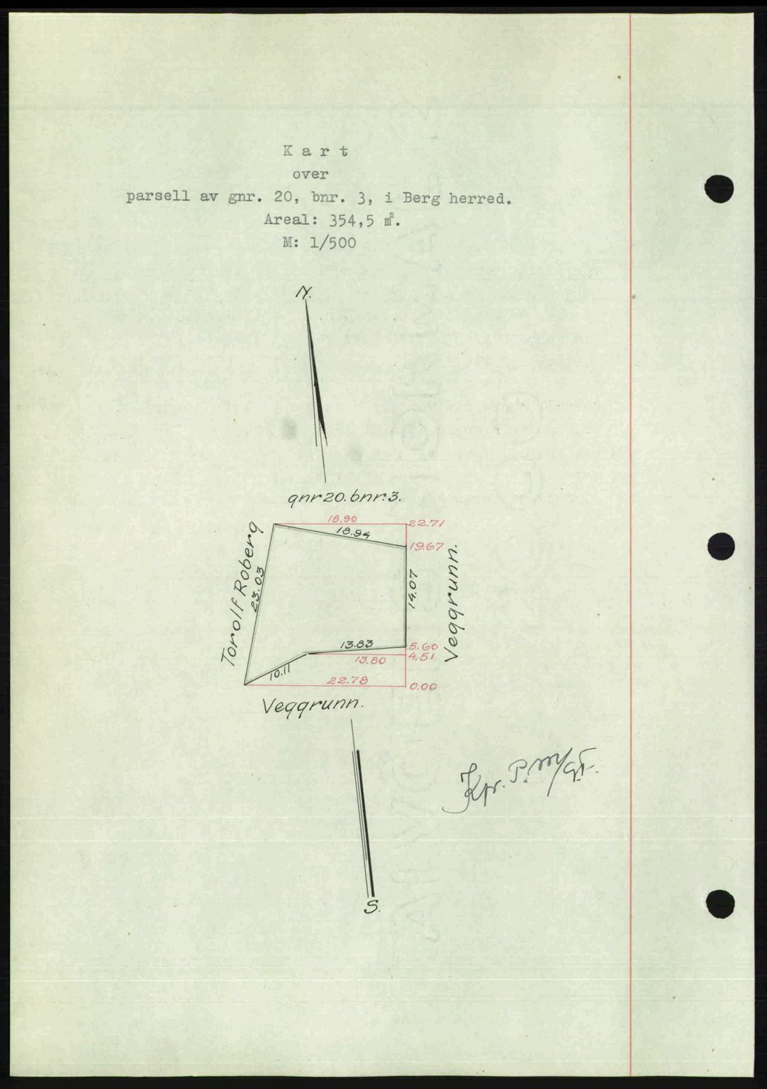 Idd og Marker sorenskriveri, AV/SAO-A-10283/G/Gb/Gbb/L0012: Pantebok nr. A12, 1949-1949, Dagboknr: 1580/1949