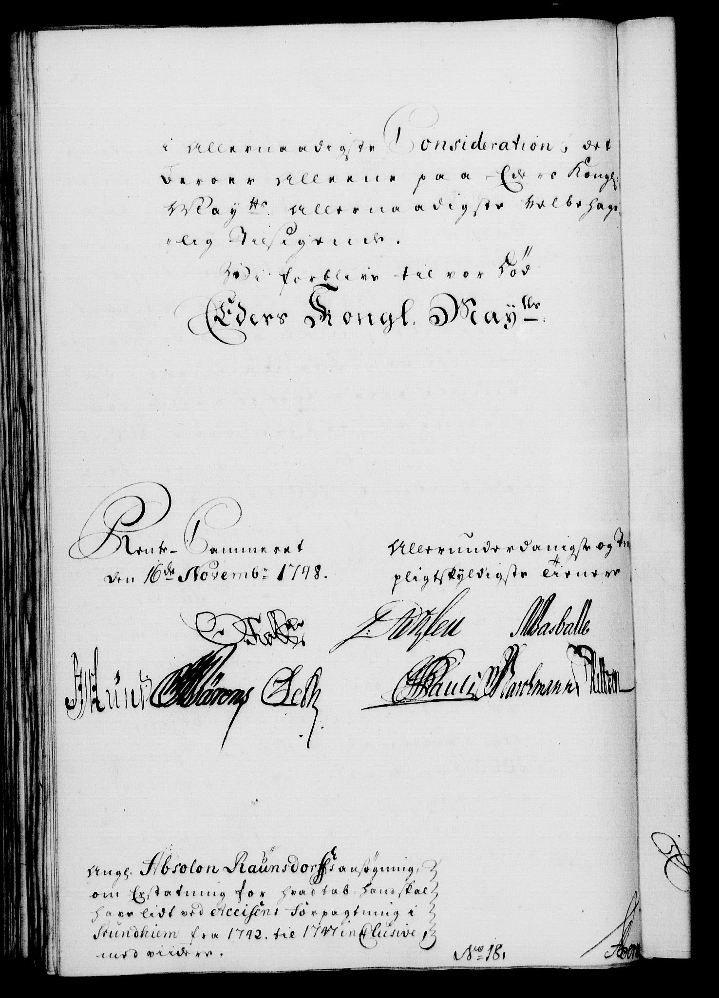 Rentekammeret, Kammerkanselliet, RA/EA-3111/G/Gf/Gfa/L0030: Norsk relasjons- og resolusjonsprotokoll (merket RK 52.30), 1748, s. 638