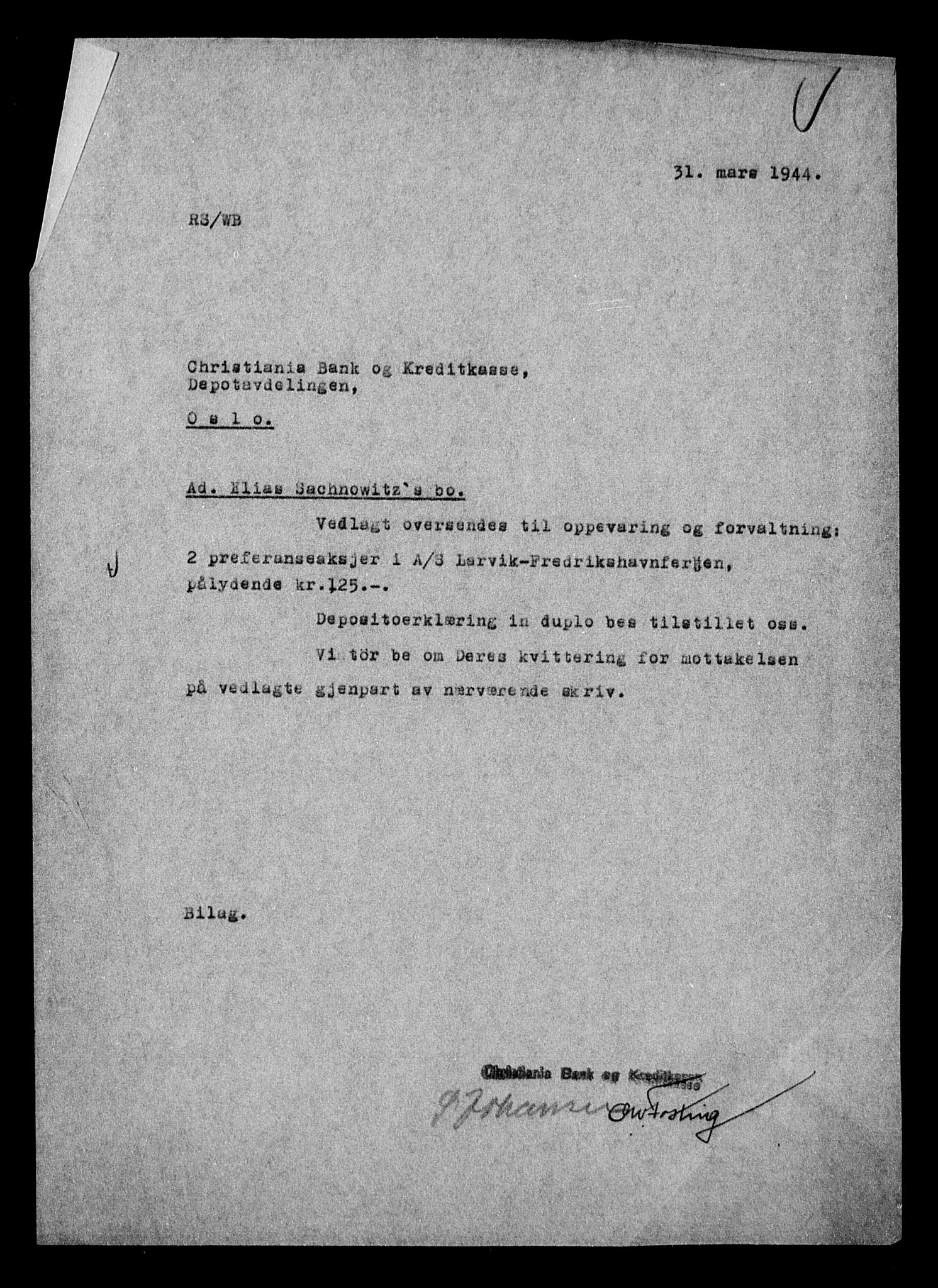 Justisdepartementet, Tilbakeføringskontoret for inndratte formuer, AV/RA-S-1564/H/Hc/Hcc/L0975: --, 1945-1947, s. 448