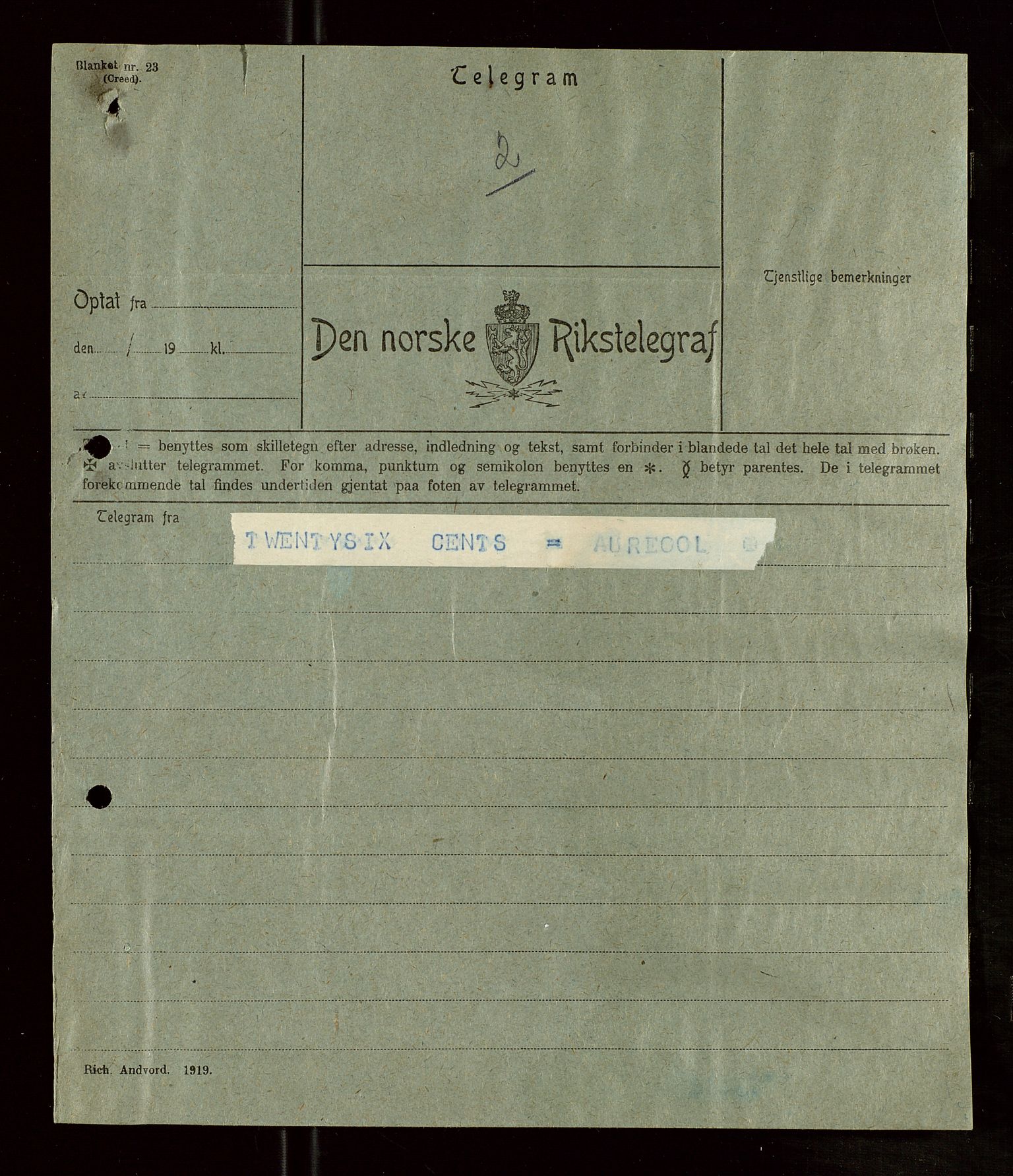 Pa 1521 - A/S Norske Shell, AV/SAST-A-101915/E/Ea/Eaa/L0008: Sjefskorrespondanse, 1920, s. 11