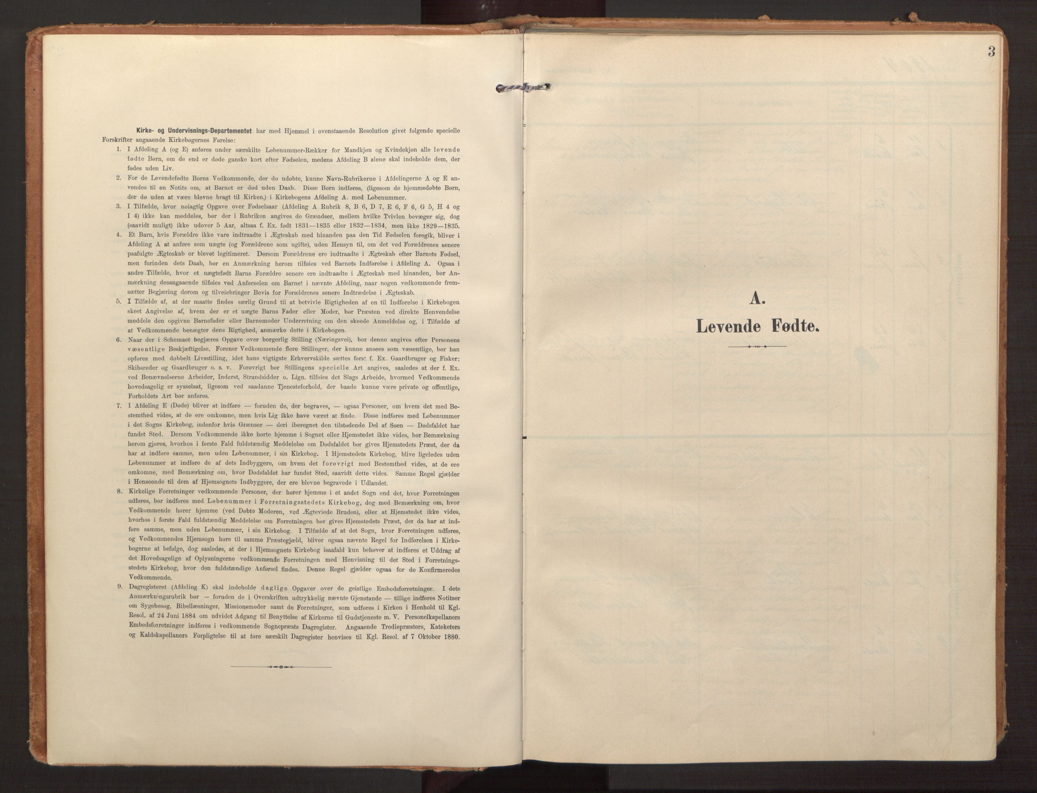 Hurdal prestekontor Kirkebøker, AV/SAO-A-10889/F/Fb/L0004: Ministerialbok nr. II 4, 1902-1924, s. 3