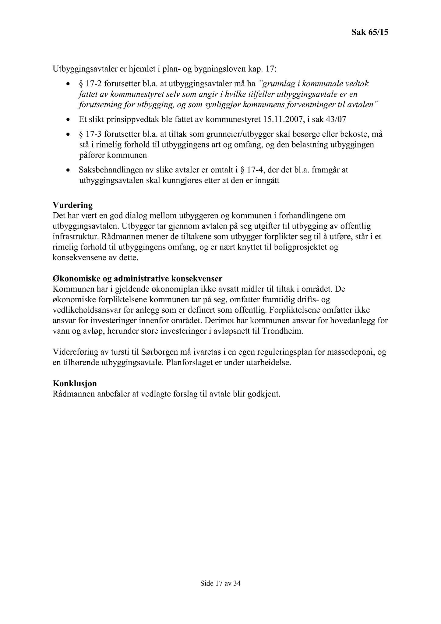 Klæbu Kommune, TRKO/KK/02-FS/L008: Formannsskapet - Møtedokumenter, 2015, s. 1783