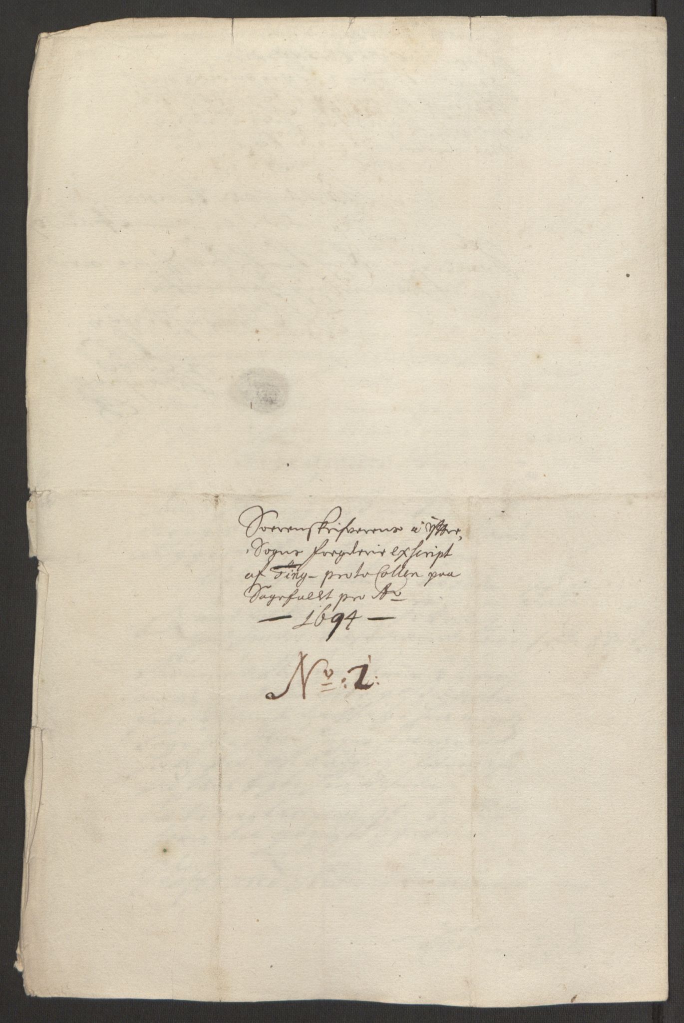 Rentekammeret inntil 1814, Reviderte regnskaper, Fogderegnskap, RA/EA-4092/R52/L3307: Fogderegnskap Sogn, 1693-1694, s. 445