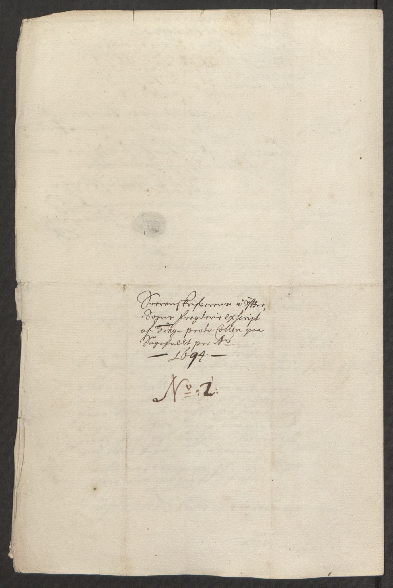 Rentekammeret inntil 1814, Reviderte regnskaper, Fogderegnskap, AV/RA-EA-4092/R52/L3307: Fogderegnskap Sogn, 1693-1694, s. 445