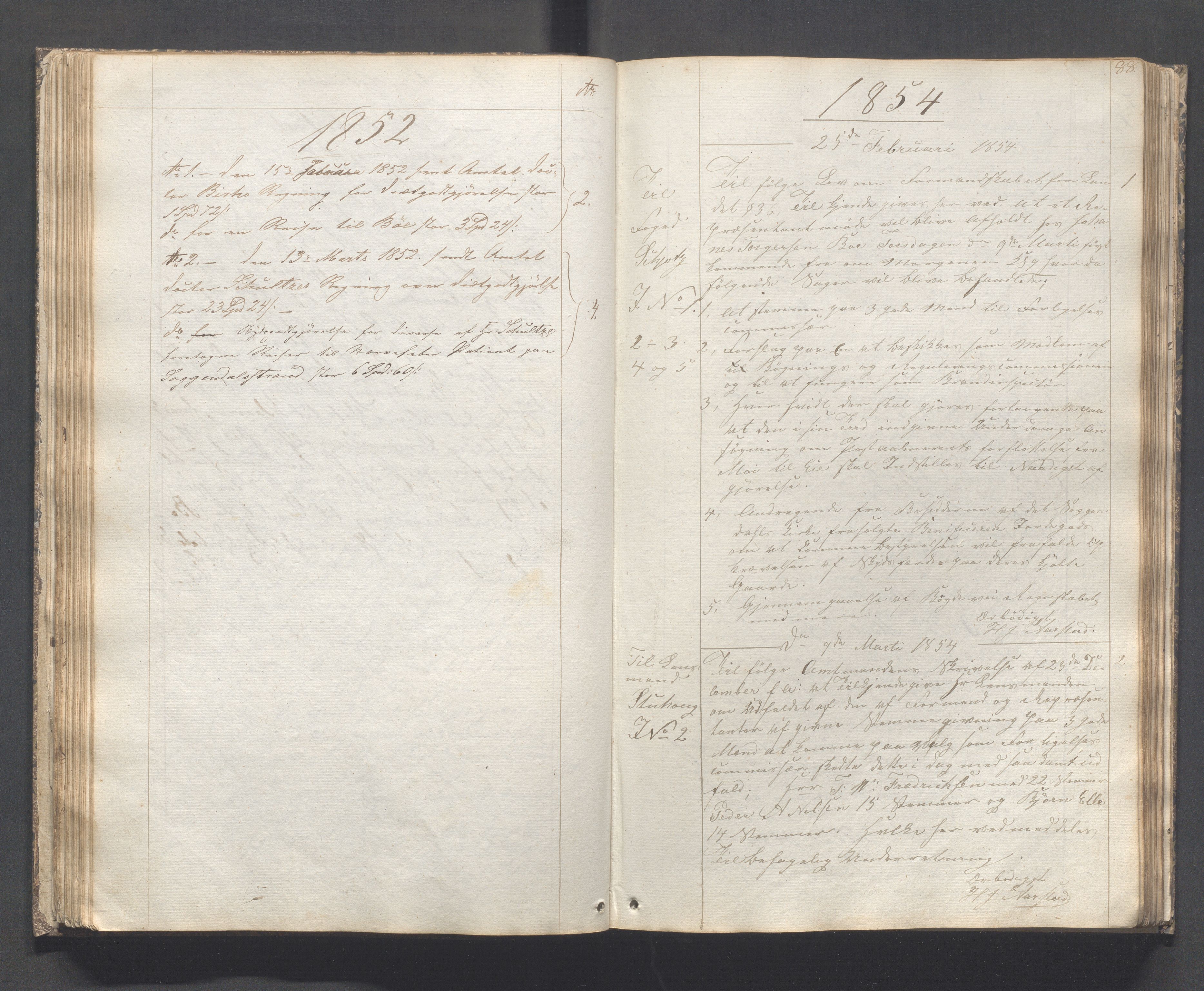 Sokndal kommune - Formannskapet/Sentraladministrasjonen, IKAR/K-101099/B/L0001: Kopibok, 1837-1886, s. 88