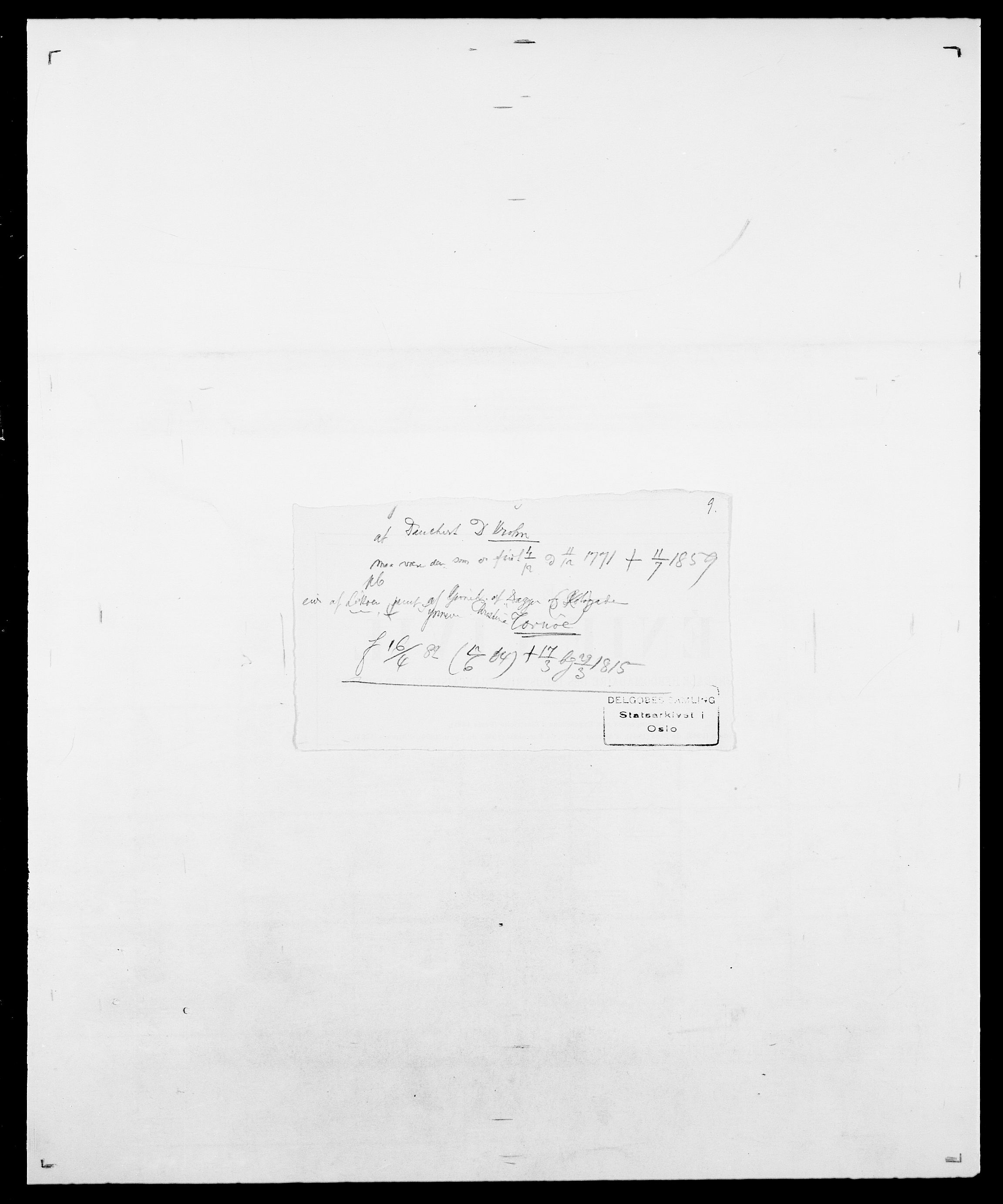 Delgobe, Charles Antoine - samling, SAO/PAO-0038/D/Da/L0022: Krog - Lasteen, s. 91