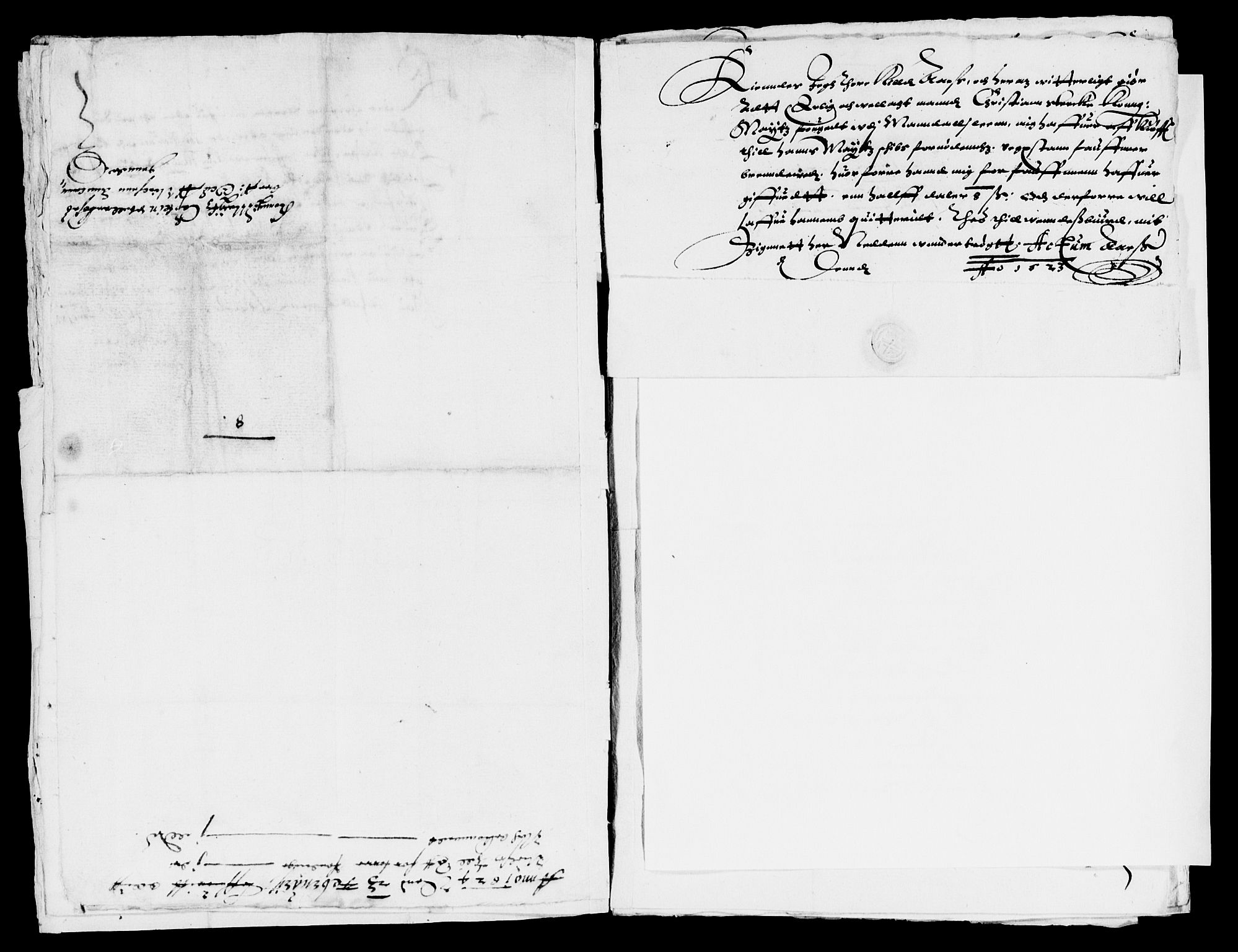 Rentekammeret inntil 1814, Reviderte regnskaper, Lensregnskaper, AV/RA-EA-5023/R/Rb/Rbq/L0014: Nedenes len. Mandals len. Råbyggelag., 1622-1624