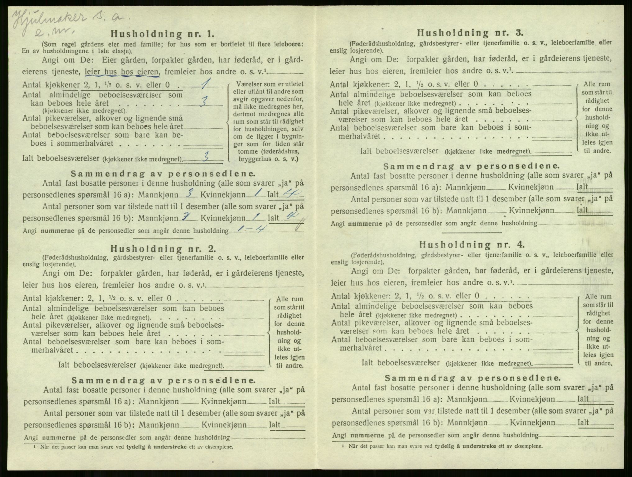 SAKO, Folketelling 1920 for 0719 Andebu herred, 1920, s. 958