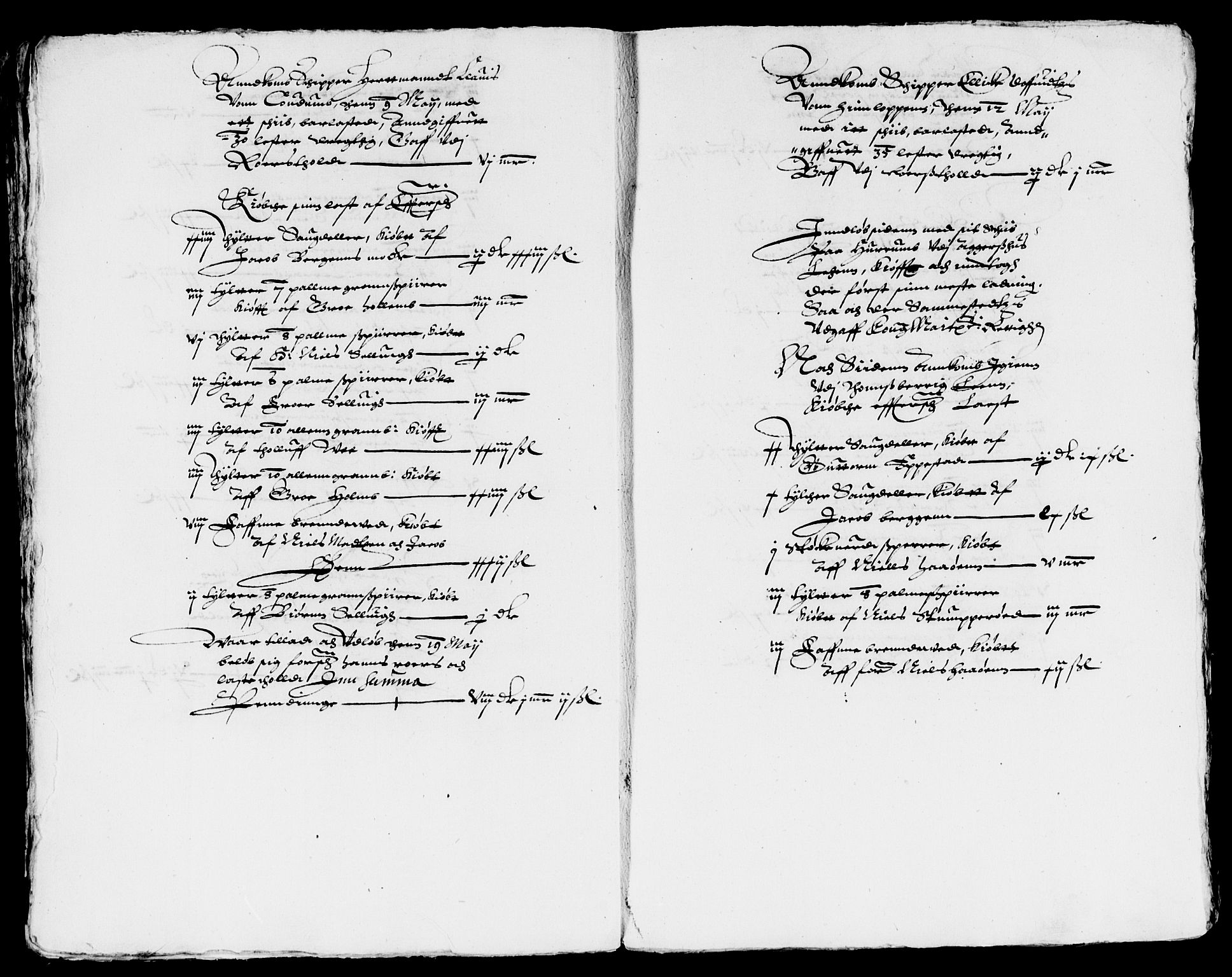 Rentekammeret inntil 1814, Reviderte regnskaper, Lensregnskaper, AV/RA-EA-5023/R/Rb/Rbo/L0001: Tønsberg len, 1584-1612