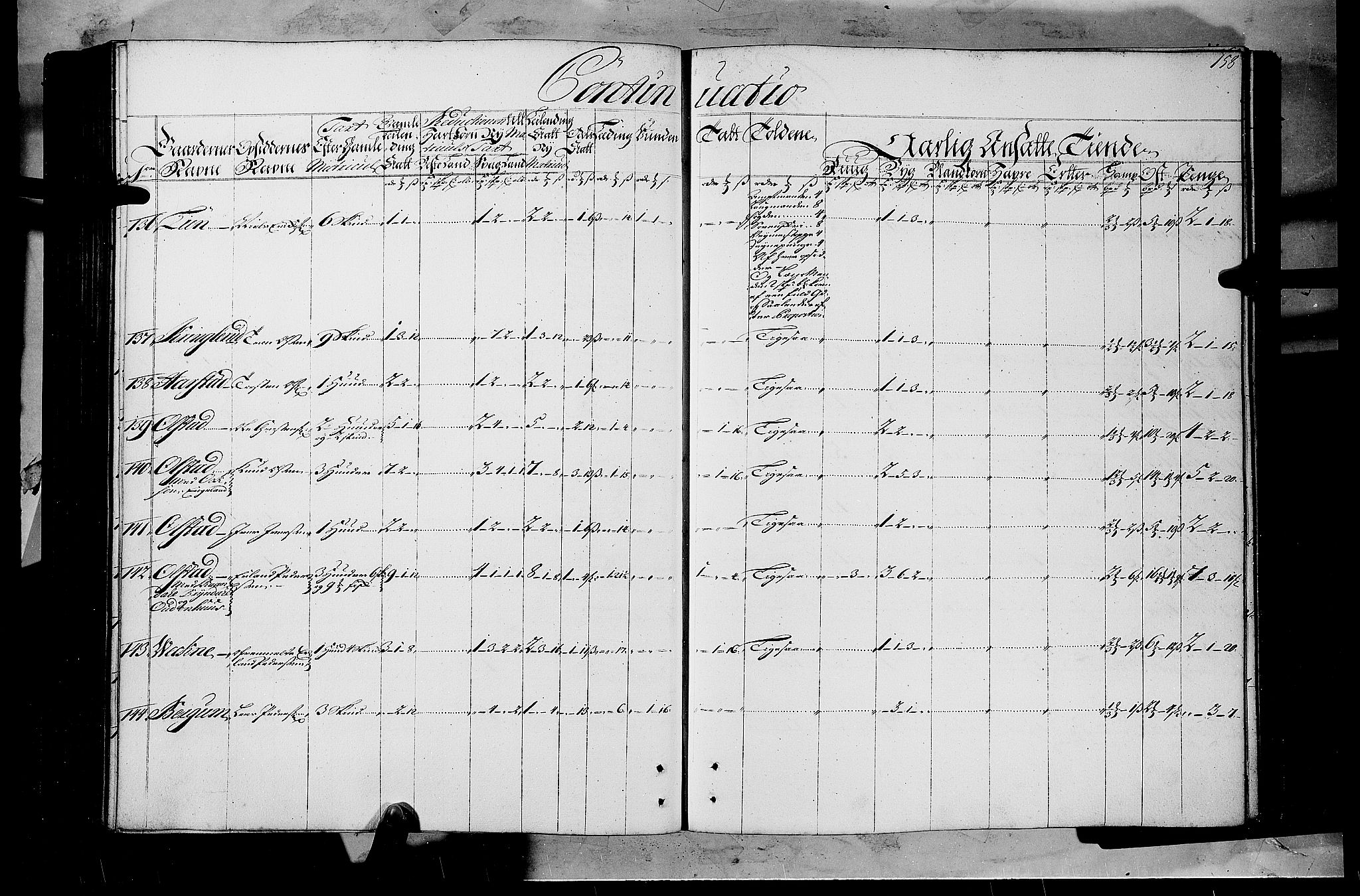 Rentekammeret inntil 1814, Realistisk ordnet avdeling, AV/RA-EA-4070/N/Nb/Nbf/L0108: Gudbrandsdalen matrikkelprotokoll, 1723, s. 157b-158a