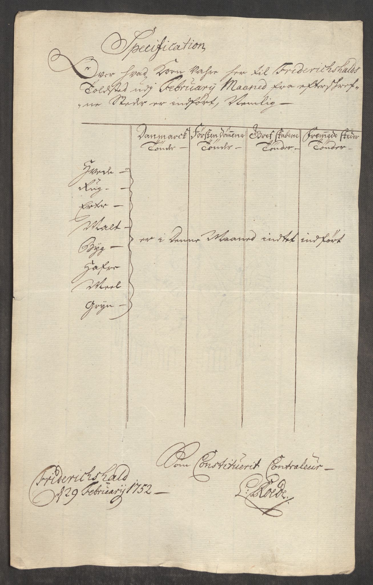 Rentekammeret inntil 1814, Realistisk ordnet avdeling, AV/RA-EA-4070/Oe/L0004: [Ø1]: Priskuranter, 1749-1752, s. 731