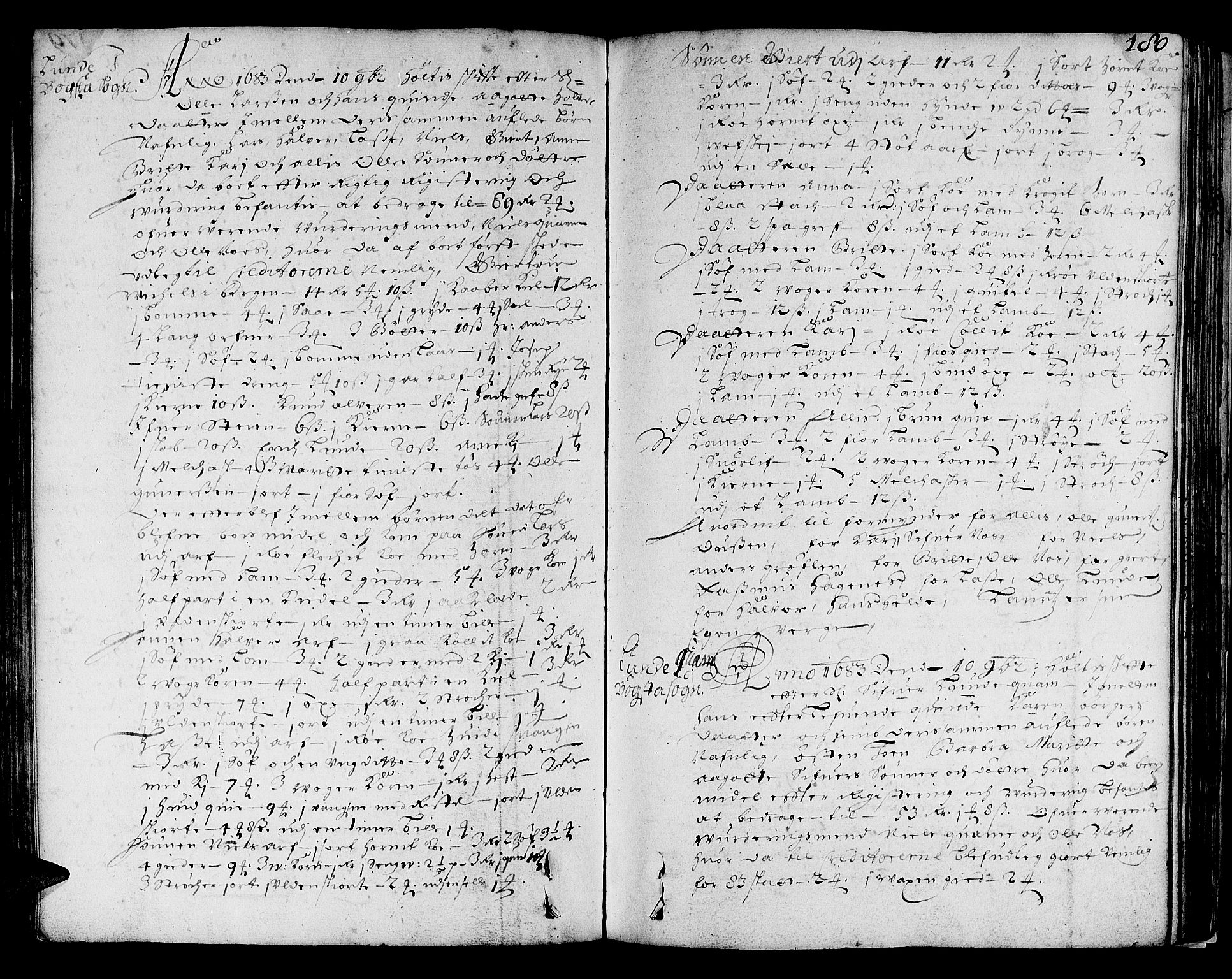 Sunnfjord tingrett, AV/SAB-A-3201/1/H/Ha/Haa/L0001: Skifteprotokoll, 1677-1687, s. 179b-180a