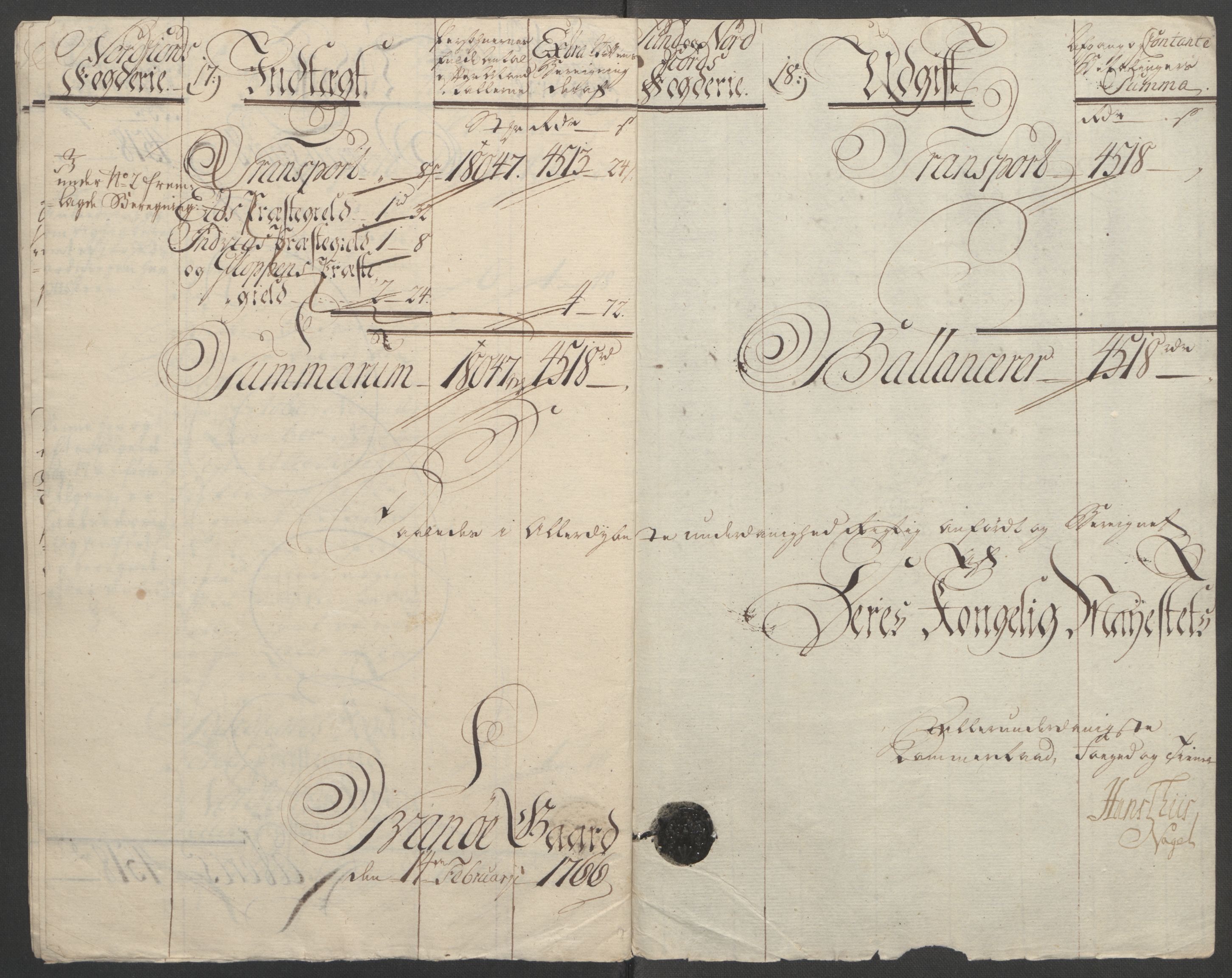 Rentekammeret inntil 1814, Reviderte regnskaper, Fogderegnskap, AV/RA-EA-4092/R53/L3550: Ekstraskatten Sunn- og Nordfjord, 1762-1771, s. 14