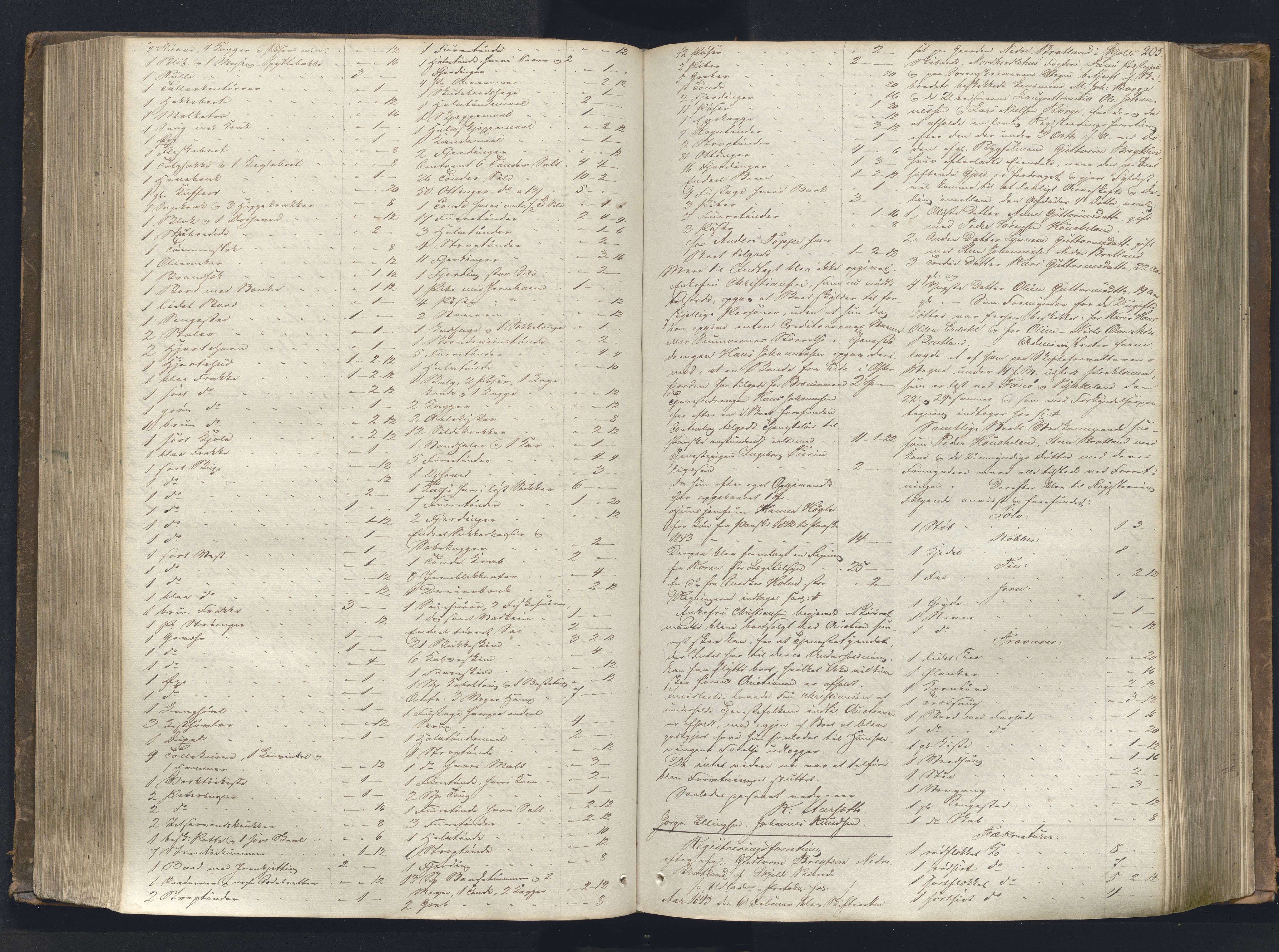 Nordhordland sorenskrivar, AV/SAB-A-2901/1/H/Hb/L0001: Registreringsprotokollar, 1841-1845, s. 205