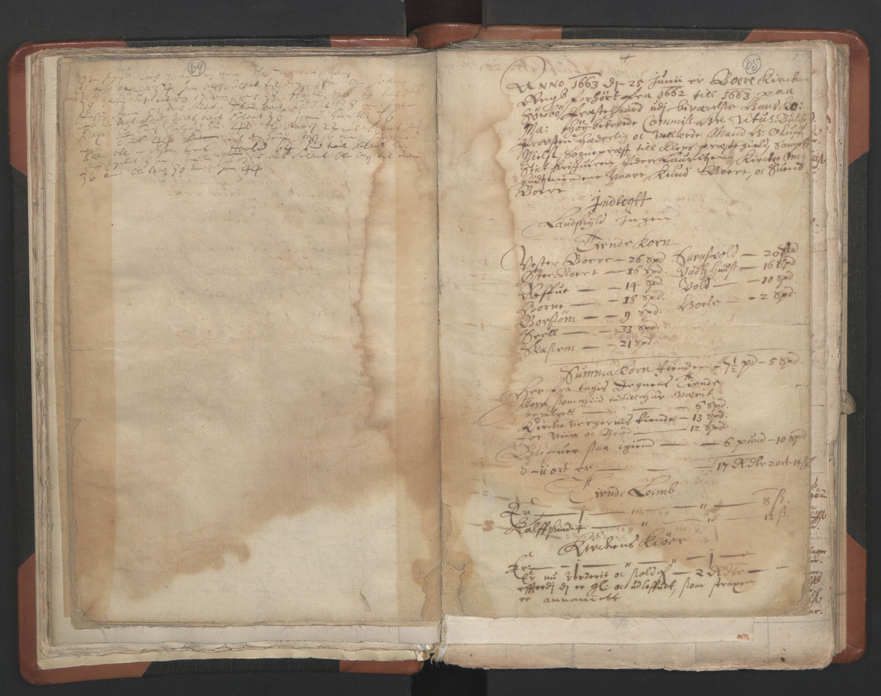 RA, Sogneprestenes manntall 1664-1666, nr. 17: Jæren prosti og Dalane prosti, 1664-1666, s. 64-65