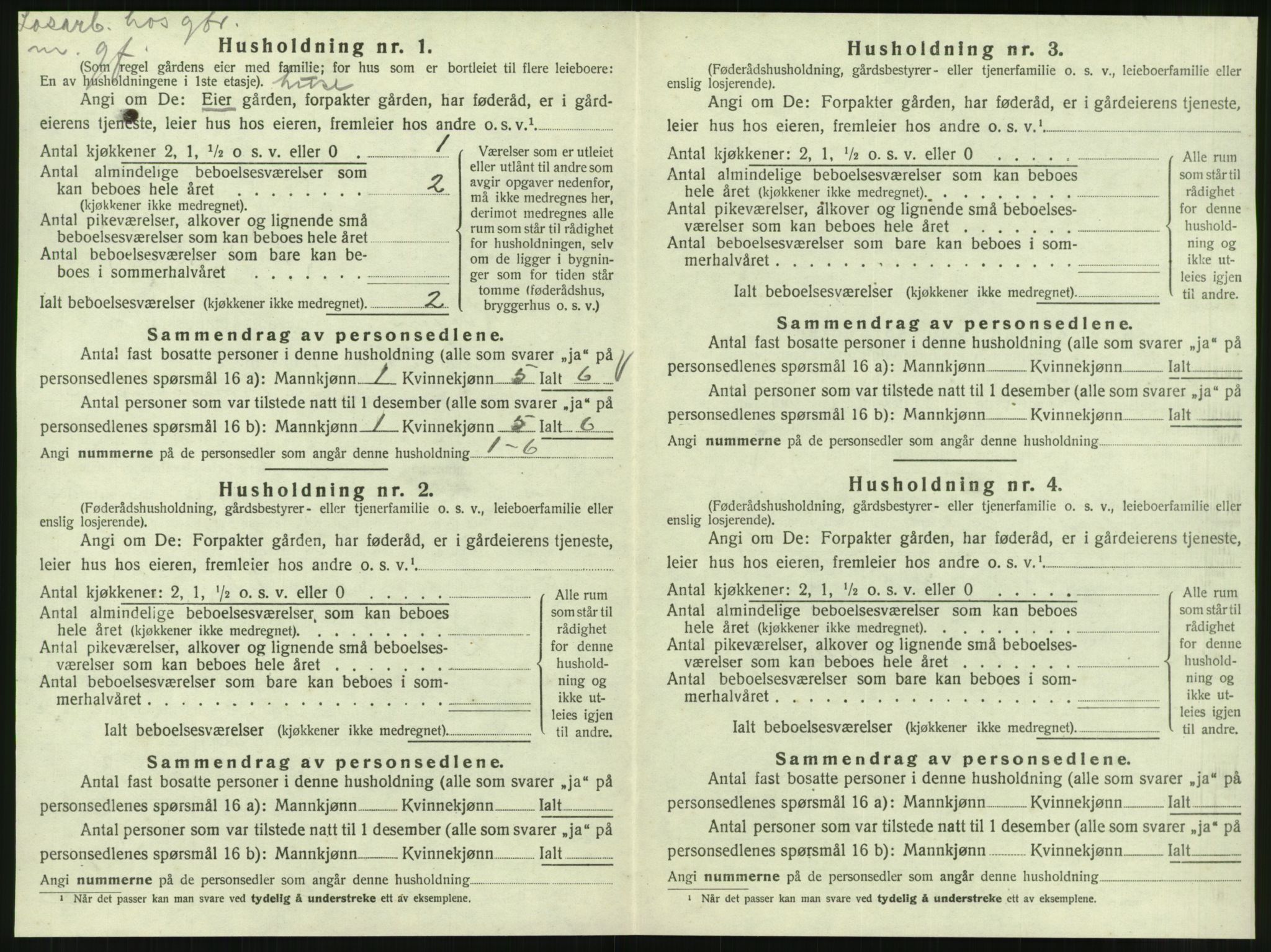 SAT, Folketelling 1920 for 1830 Korgen herred, 1920, s. 235