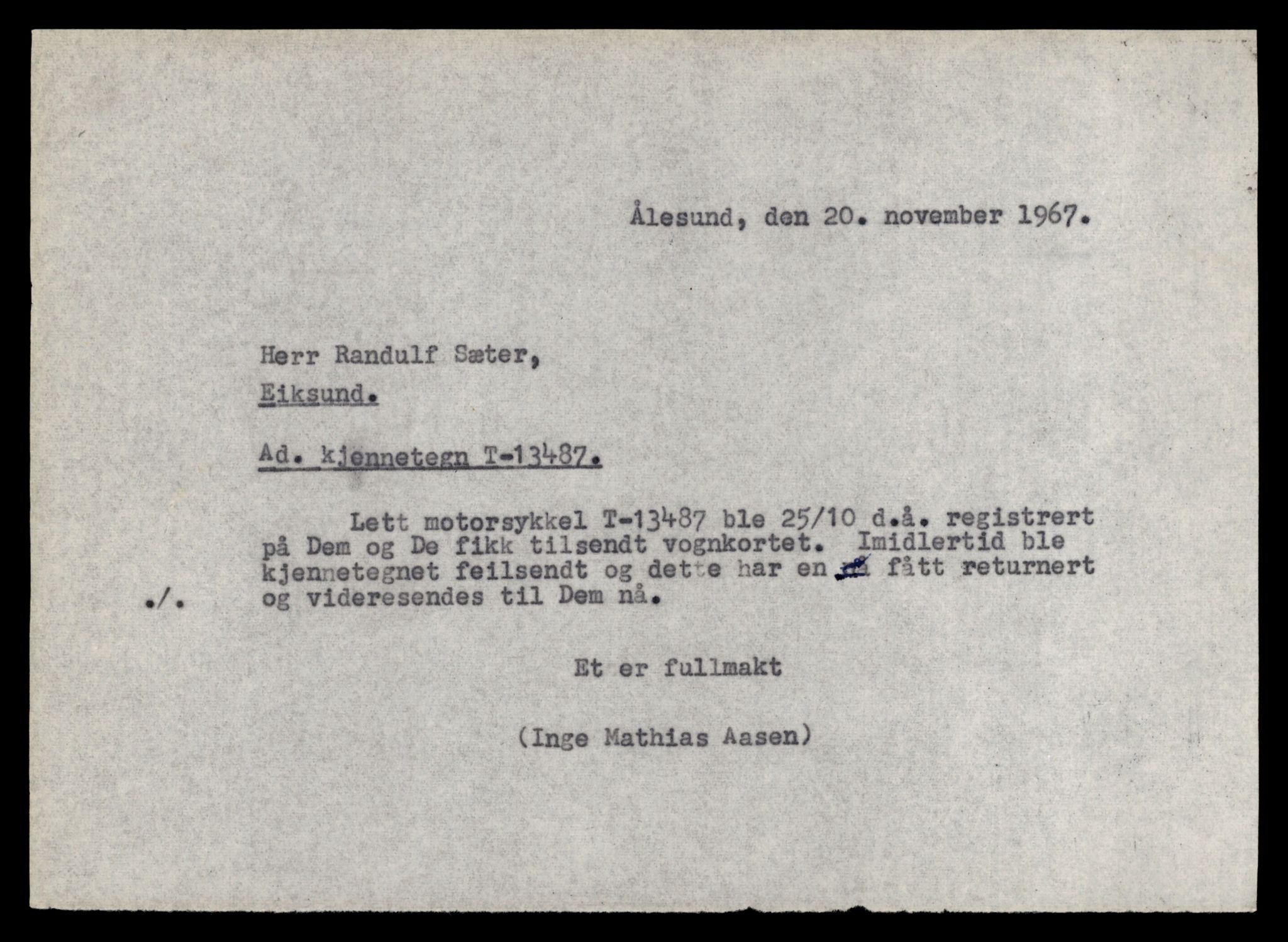 Møre og Romsdal vegkontor - Ålesund trafikkstasjon, AV/SAT-A-4099/F/Fe/L0039: Registreringskort for kjøretøy T 13361 - T 13530, 1927-1998, s. 2203