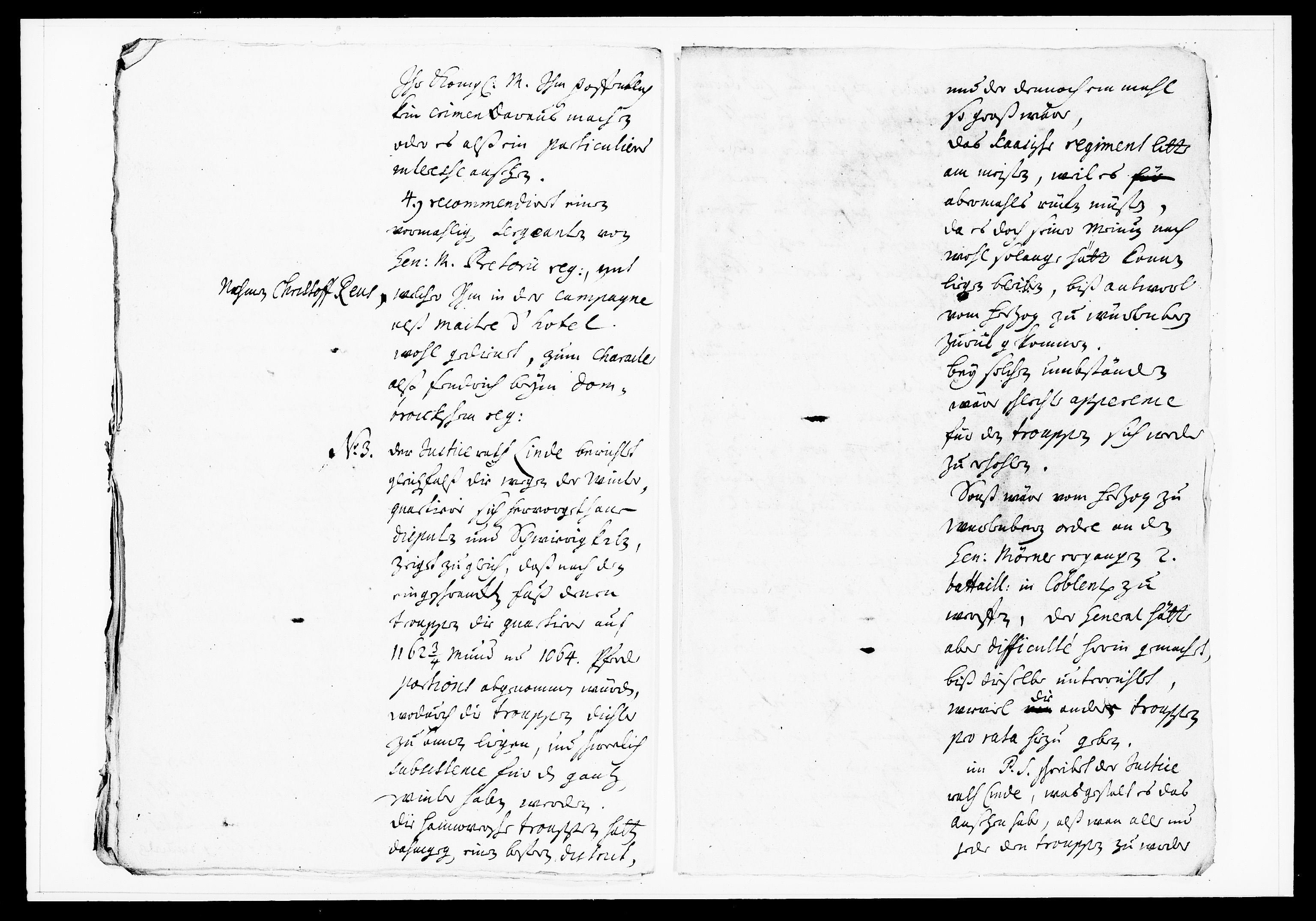Krigskollegiet, Krigskancelliet, DRA/A-0006/-/1114-1121: Refererede sager, 1734, s. 438
