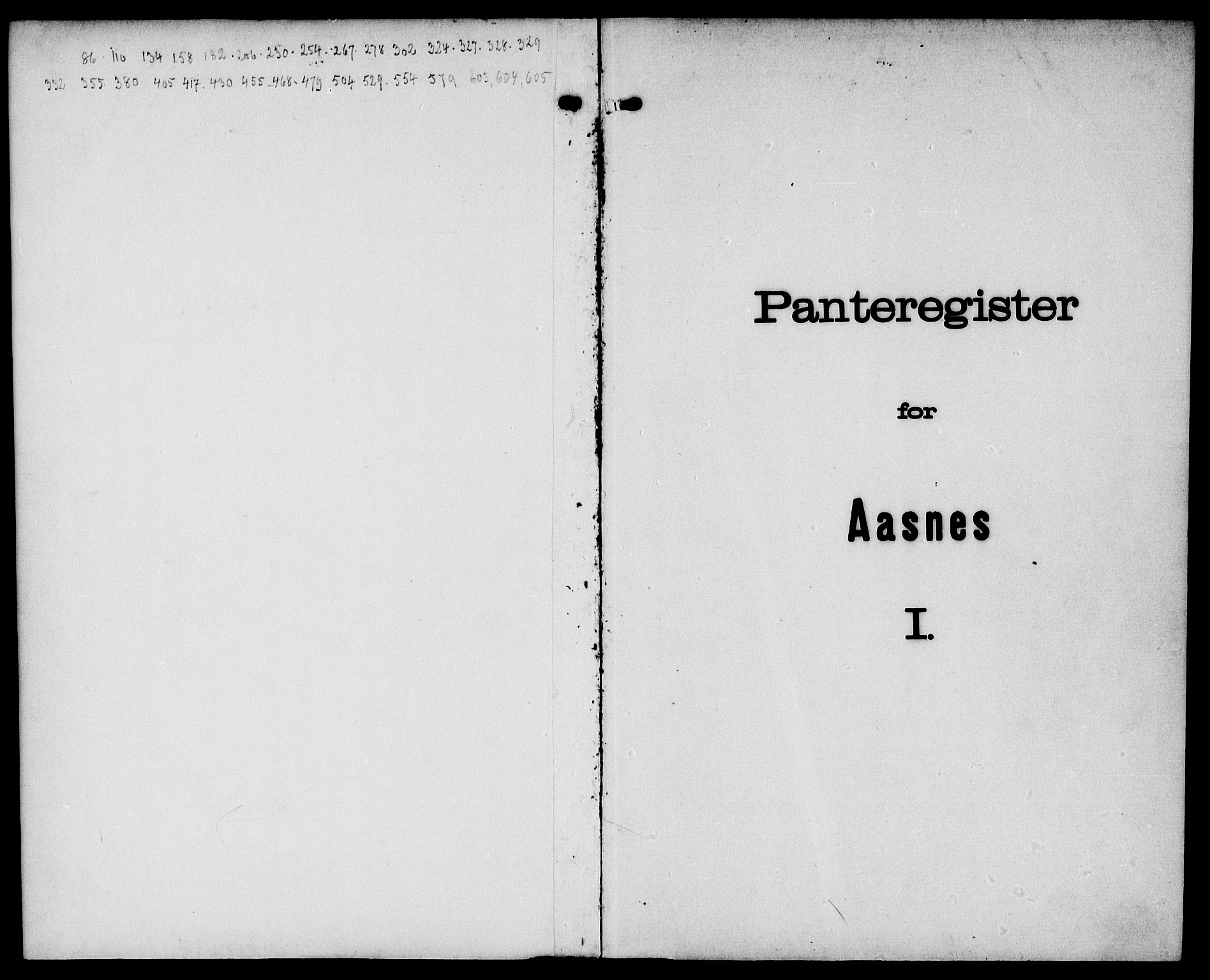 Solør tingrett, SAH/TING-008/H/Ha/Haj/L0001: Panteregister nr. I, 1900-1935
