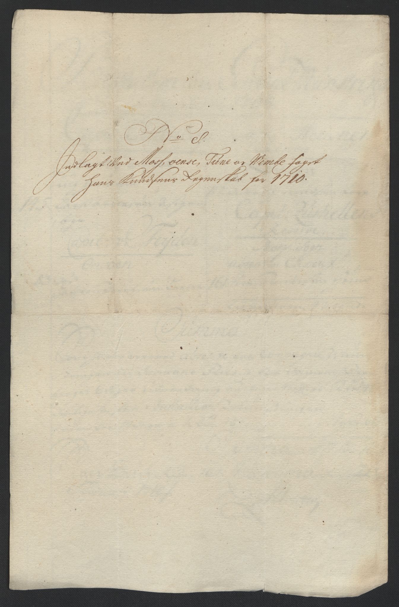 Rentekammeret inntil 1814, Reviderte regnskaper, Fogderegnskap, AV/RA-EA-4092/R04/L0135: Fogderegnskap Moss, Onsøy, Tune, Veme og Åbygge, 1709-1710, s. 299