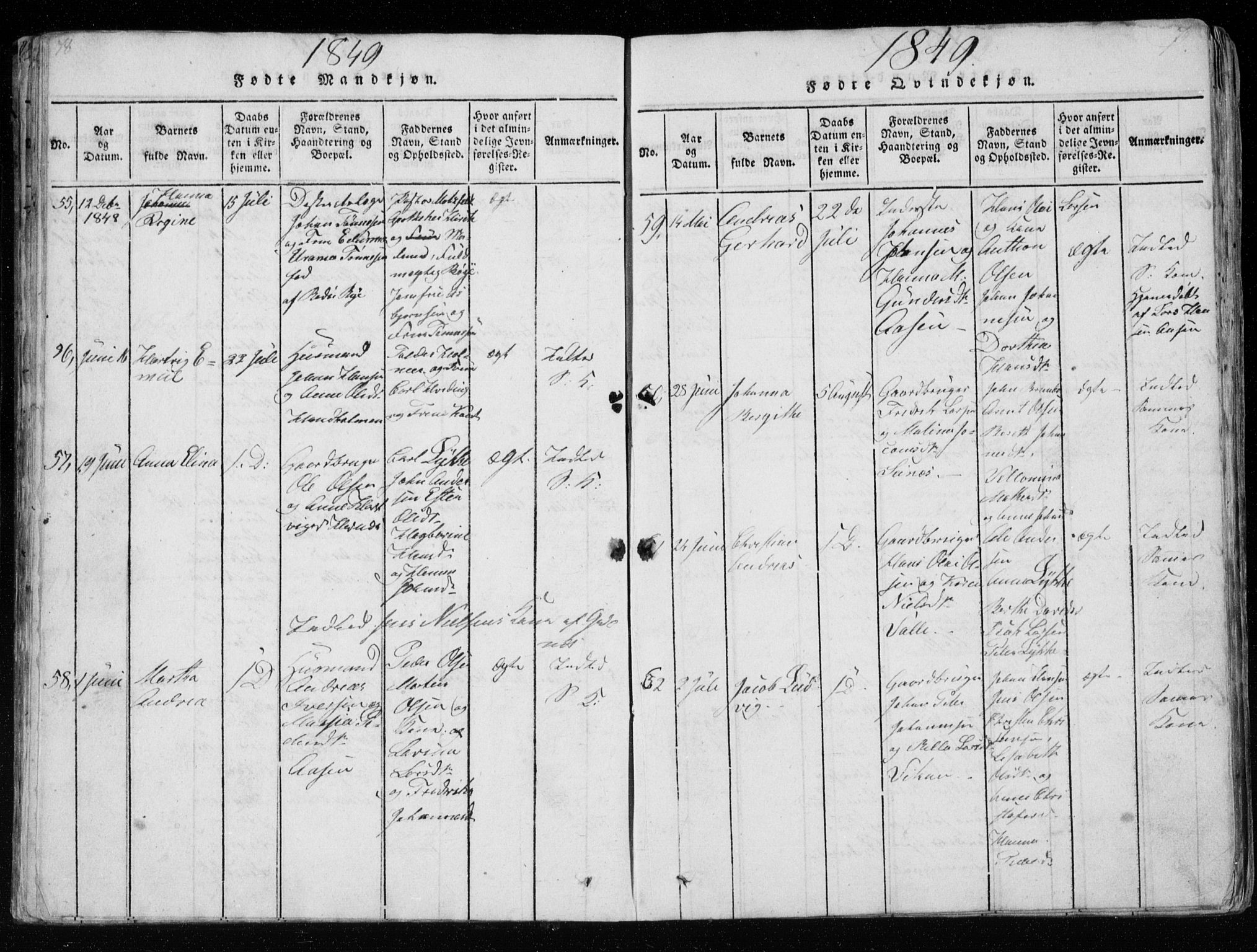 Ministerialprotokoller, klokkerbøker og fødselsregistre - Nordland, AV/SAT-A-1459/801/L0026: Klokkerbok nr. 801C01, 1820-1855, s. 78-79