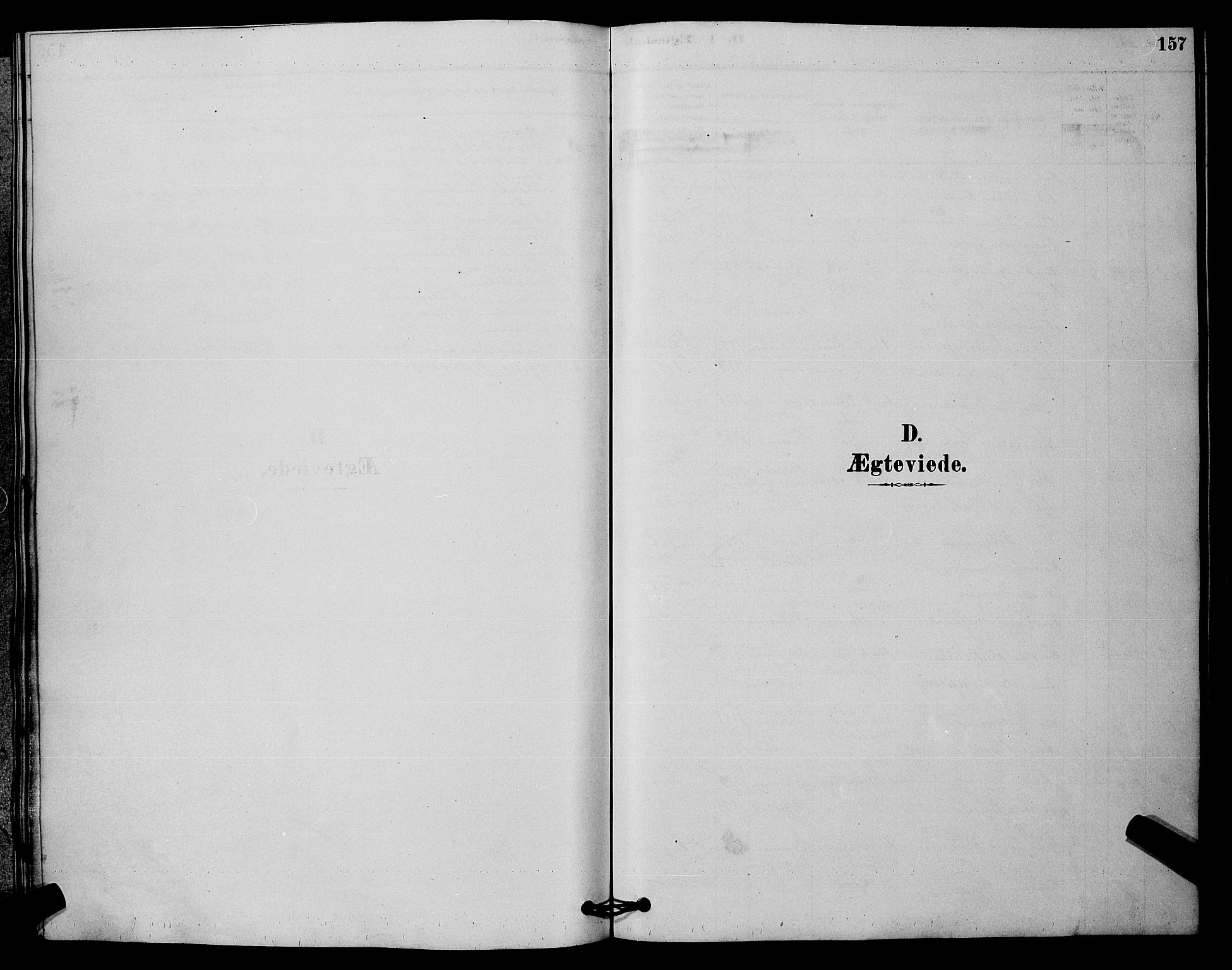 Fet prestekontor Kirkebøker, SAO/A-10370a/G/Ga/L0006: Klokkerbok nr. I 6, 1878-1891, s. 157