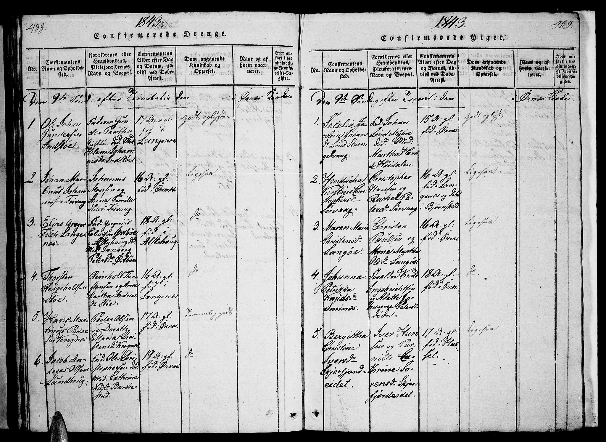 Ministerialprotokoller, klokkerbøker og fødselsregistre - Nordland, AV/SAT-A-1459/893/L1346: Klokkerbok nr. 893C01, 1820-1858, s. 488-489