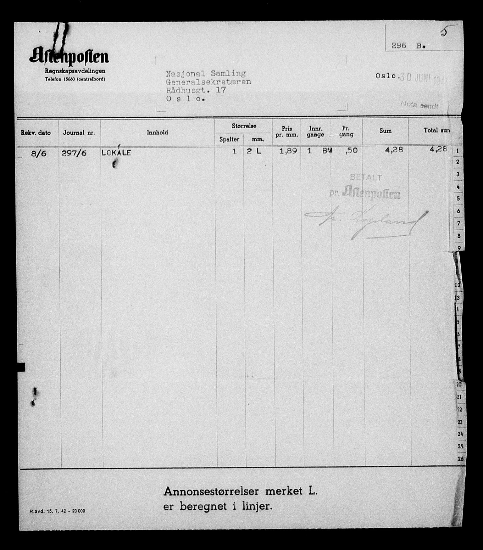 Justisdepartementet, Tilbakeføringskontoret for inndratte formuer, RA/S-1564/H/Hc/Hcc/L0947: --, 1945-1947, s. 547