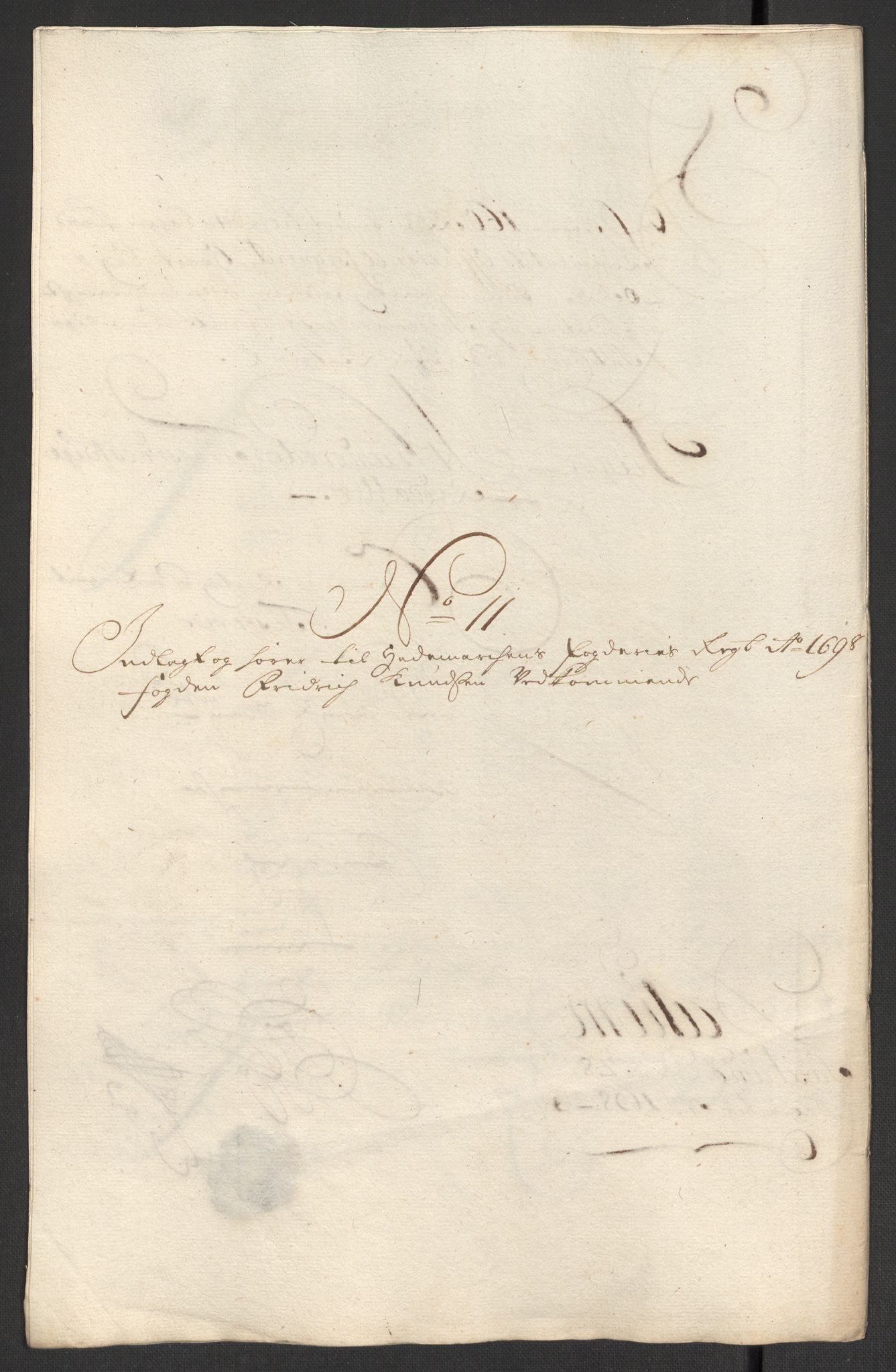 Rentekammeret inntil 1814, Reviderte regnskaper, Fogderegnskap, AV/RA-EA-4092/R16/L1037: Fogderegnskap Hedmark, 1697-1698, s. 438