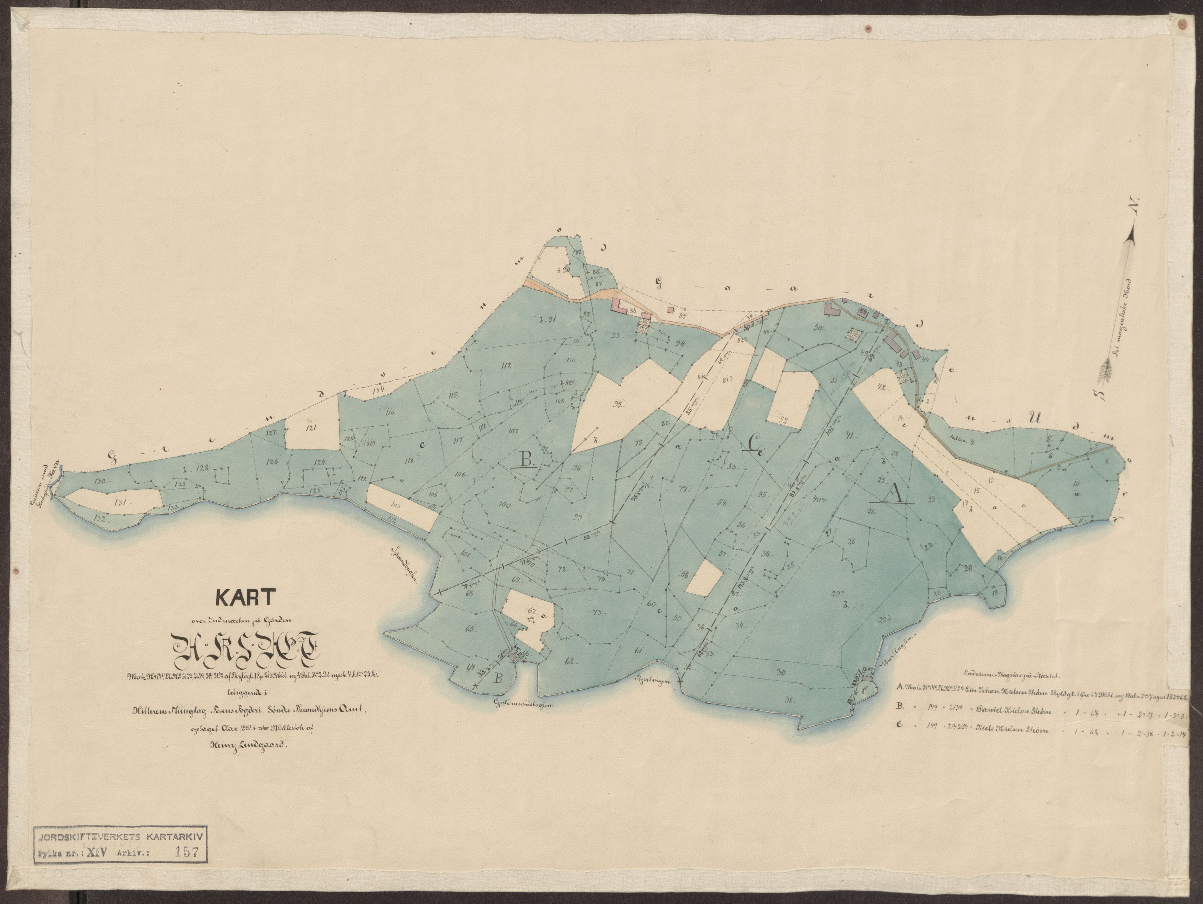 Jordskifteverkets kartarkiv, AV/RA-S-3929/T, 1859-1988, s. 245