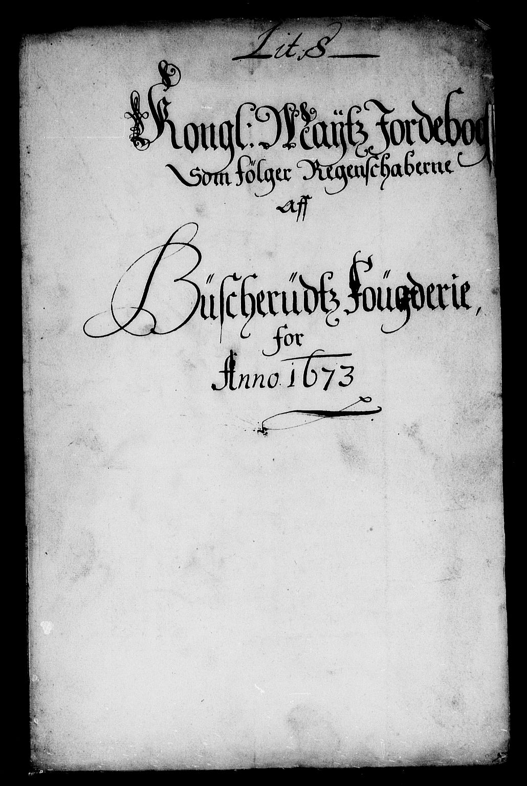 Rentekammeret inntil 1814, Reviderte regnskaper, Stiftamtstueregnskaper, Landkommissariatet på Akershus og Akershus stiftamt, AV/RA-EA-5869/R/Rb/L0089: Akershus stiftamt, 1673