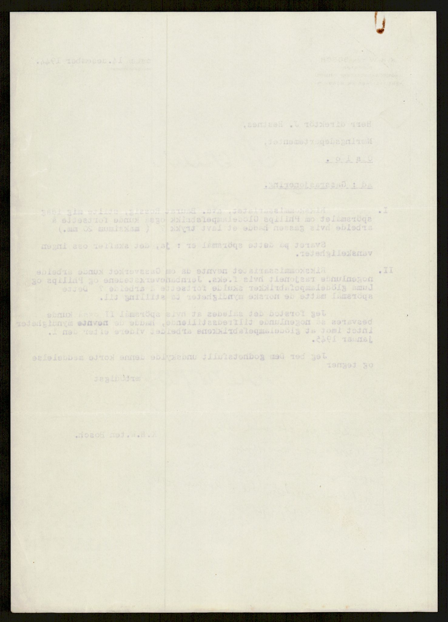 Direktoratet for industriforsyning, Sekretariatet, AV/RA-S-4153/D/Df/L0056: 9. Metallkontoret, 1940-1945, s. 504