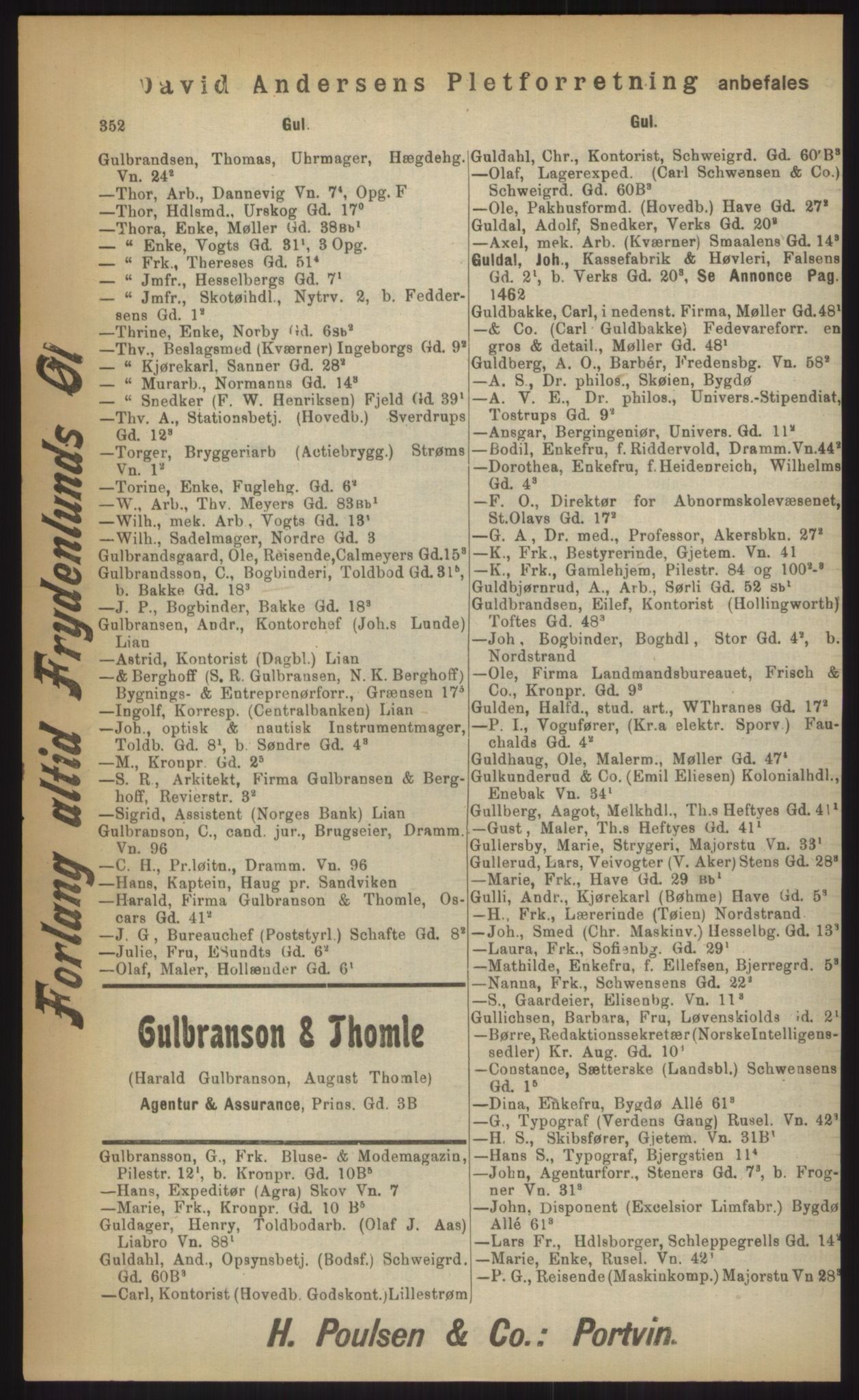 Kristiania/Oslo adressebok, PUBL/-, 1903, s. 352