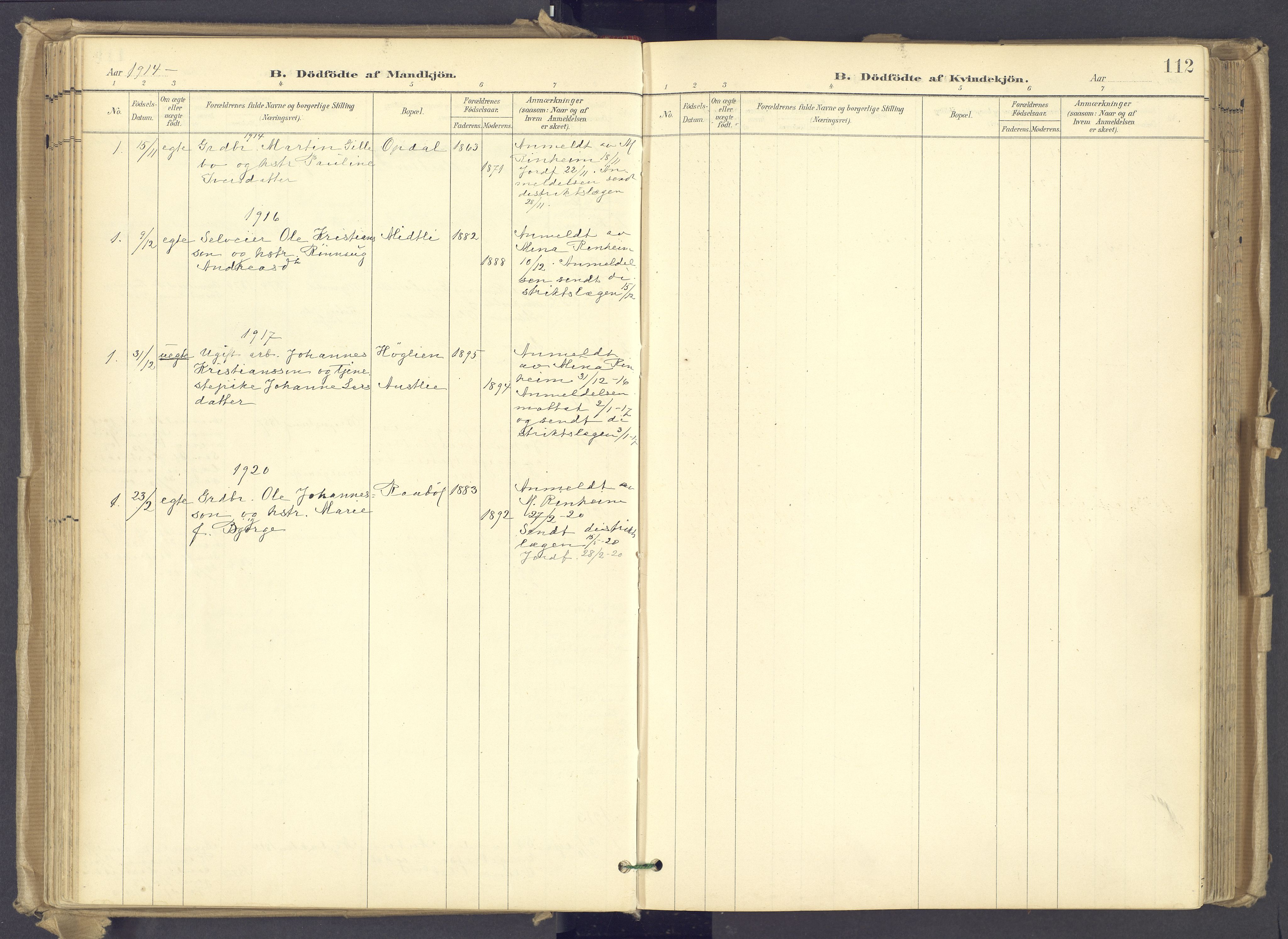 Øyer prestekontor, SAH/PREST-084/H/Ha/Haa/L0012: Ministerialbok nr. 12, 1897-1920, s. 112