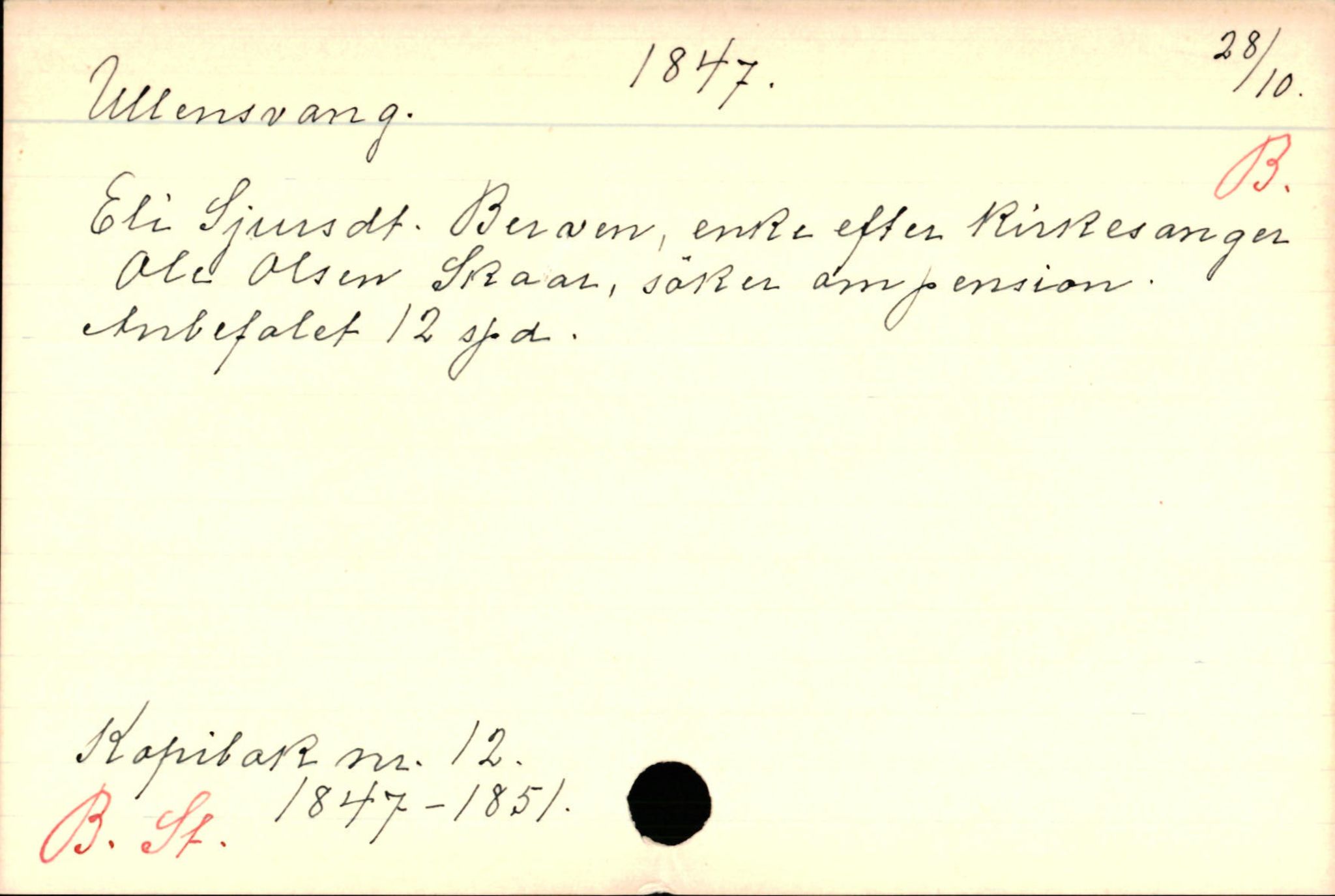 Haugen, Johannes - lærer, AV/SAB-SAB/PA-0036/01/L0001: Om klokkere og lærere, 1521-1904, s. 5822