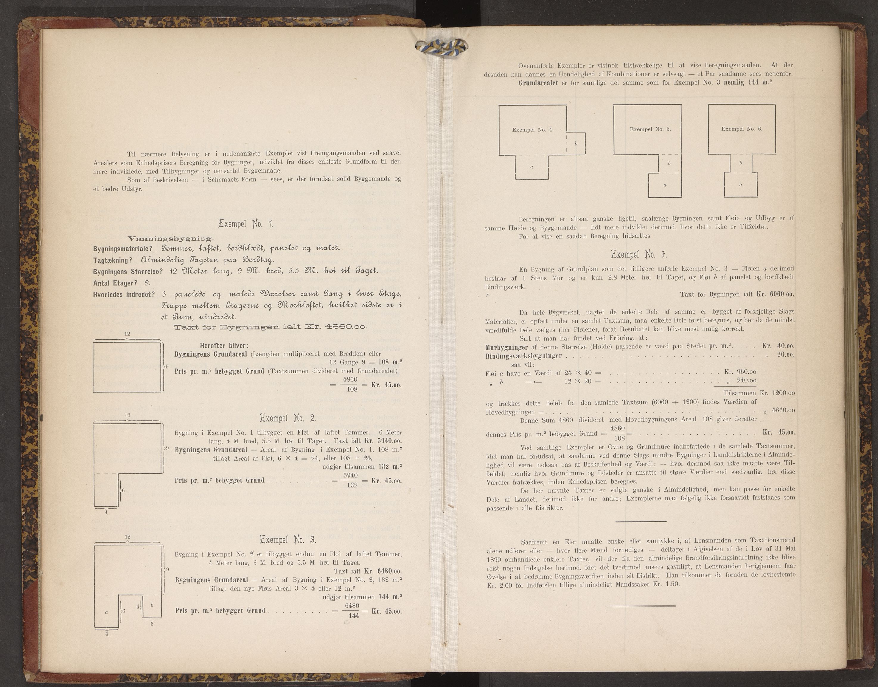 Norges Brannkasse Gildeskål, AV/SAT-A-5591/Fb/L0002: Branntakstprotokoll, 1906-1909