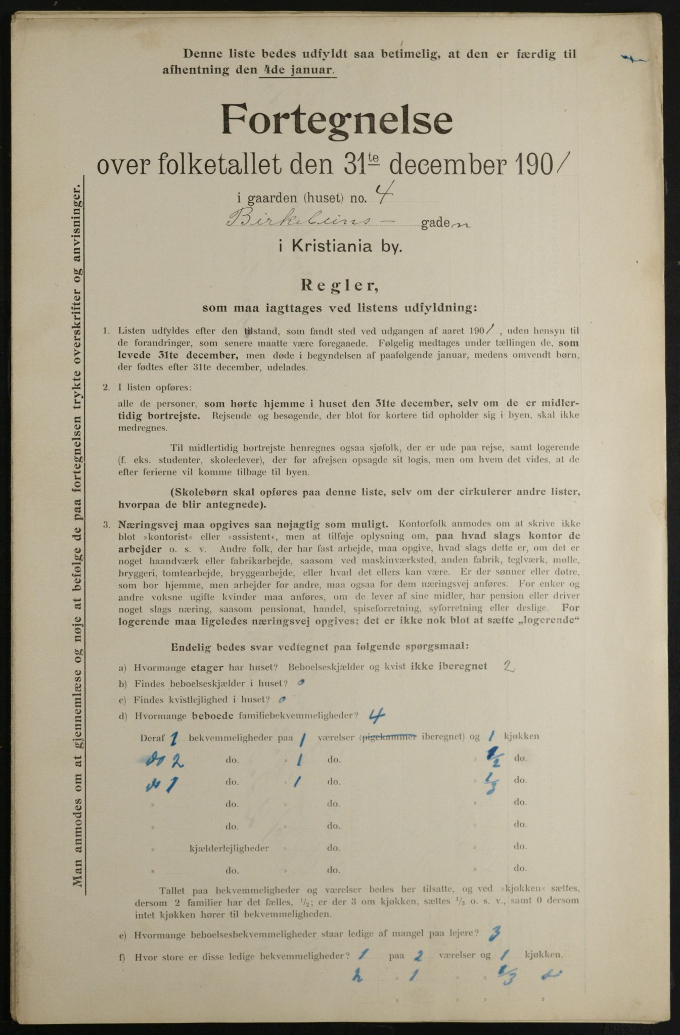 OBA, Kommunal folketelling 31.12.1901 for Kristiania kjøpstad, 1901, s. 835