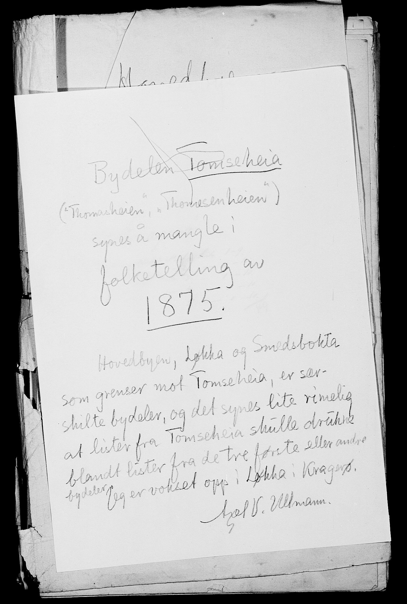 SAKO, Folketelling 1875 for 0801P Kragerø prestegjeld, 1875, s. 23