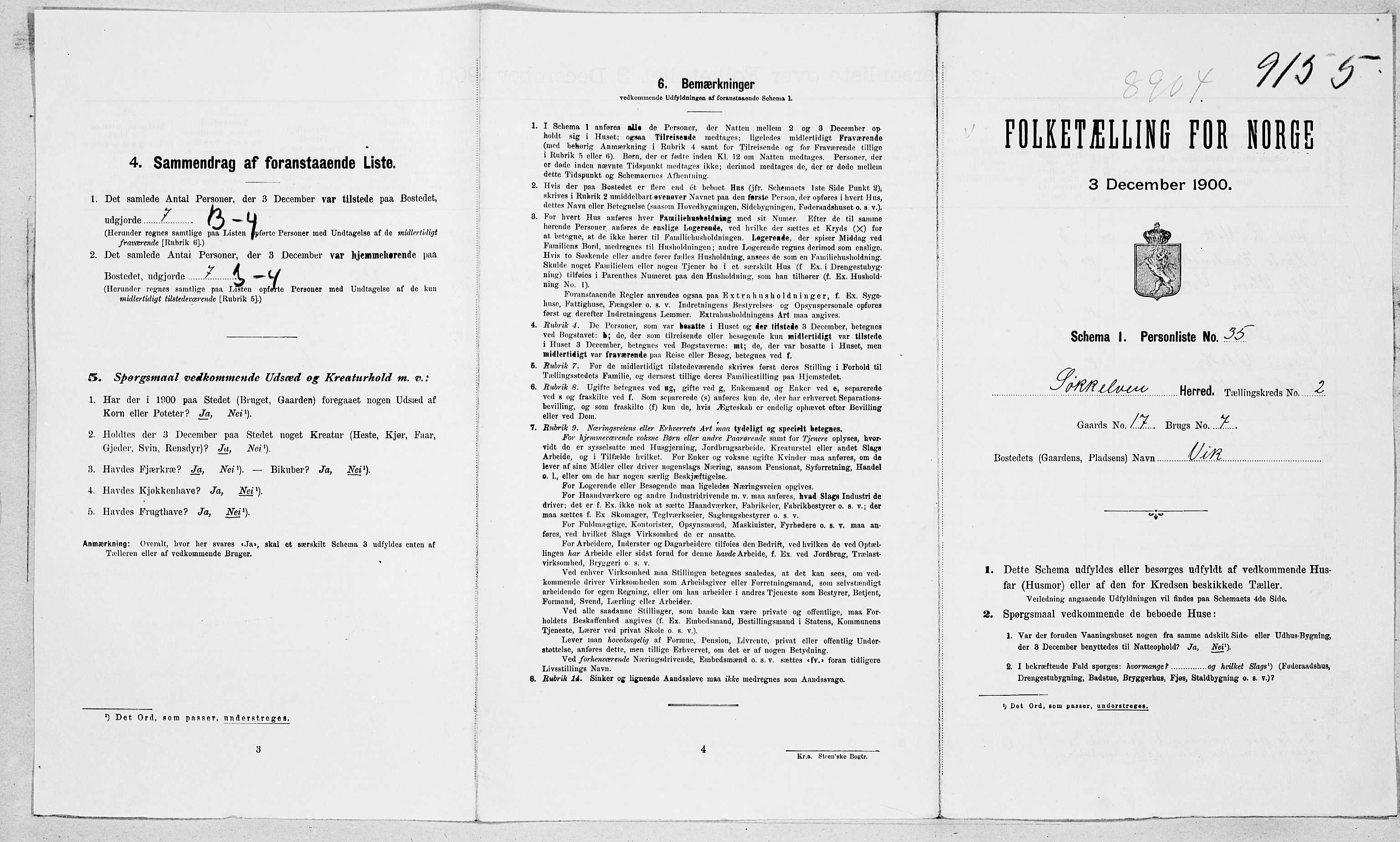 SAT, Folketelling 1900 for 1528 Sykkylven herred, 1900, s. 34