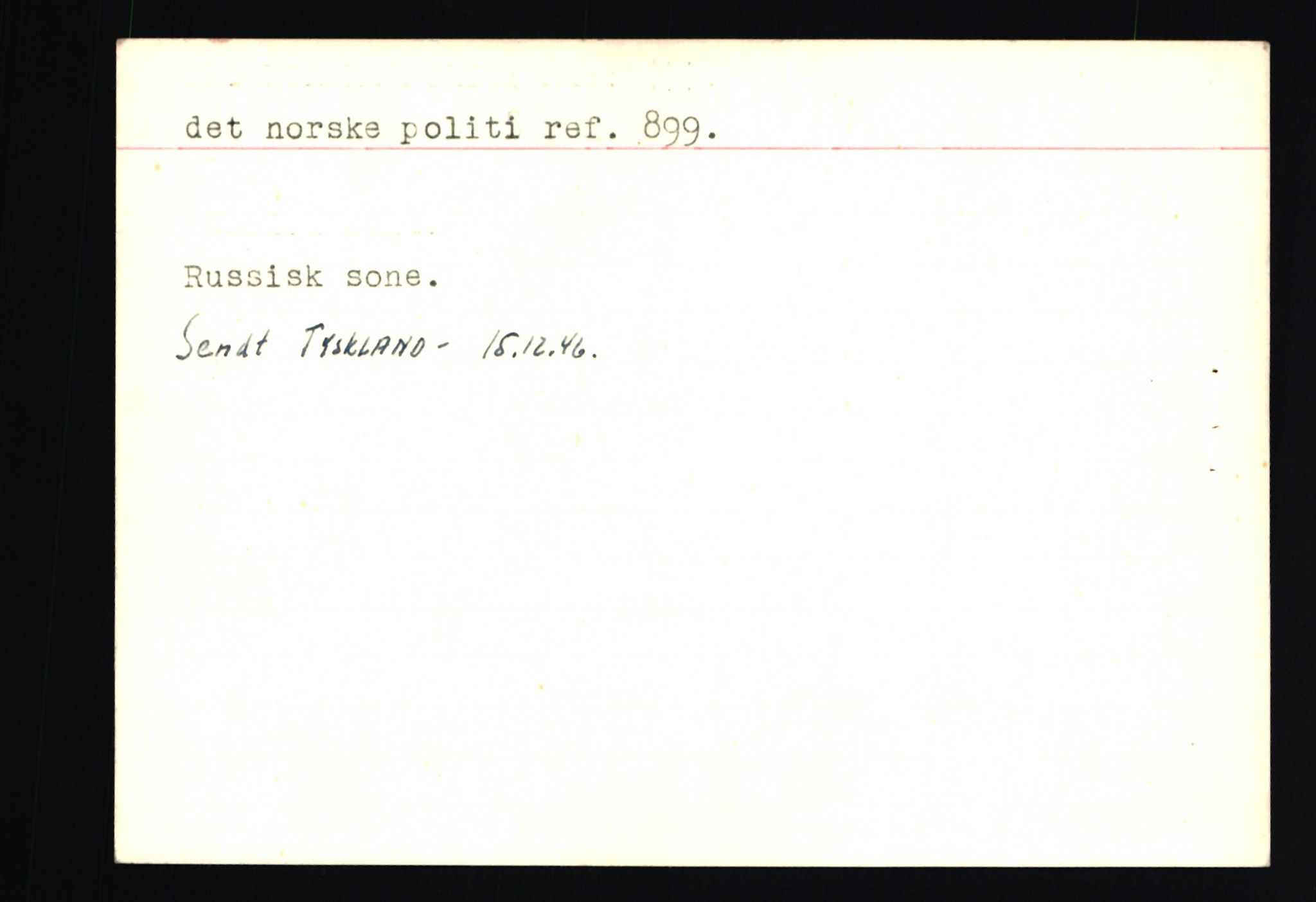 Forsvaret, Forsvarets overkommando II, AV/RA-RAFA-3915/D/Db/L0002: CI Questionaires. Tyske okkupasjonsstyrker i Norge. Tyskere., 1945-1946, s. 48
